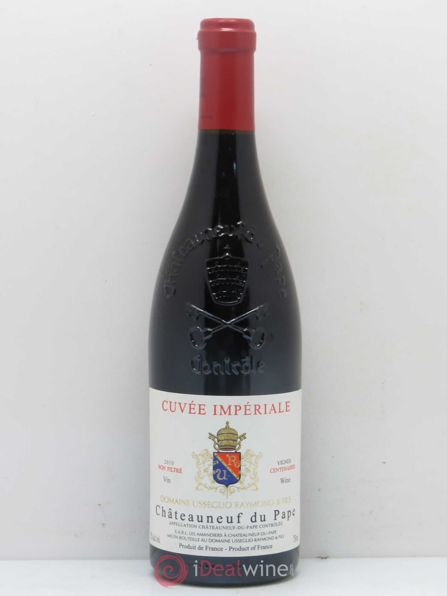 Châteauneuf-du-Pape Cuvée Impériale Raymond Usseglio & Fils (Domaine) 2010 - Lot de 1 bouteille - 0