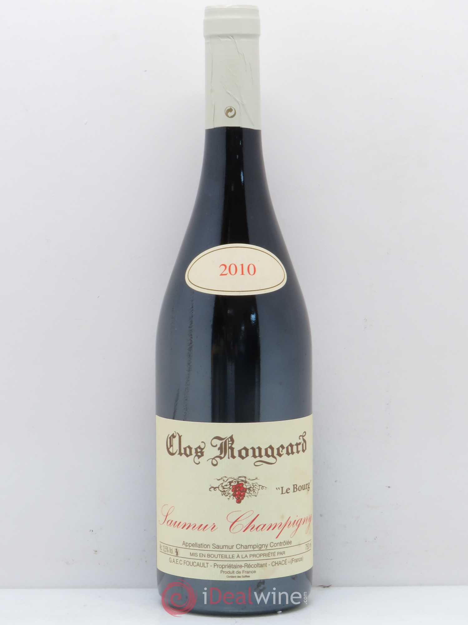 Saumur-Champigny Le Bourg Clos Rougeard (sans prix de réserve) 2010 - Lot de 1 bouteille - 0
