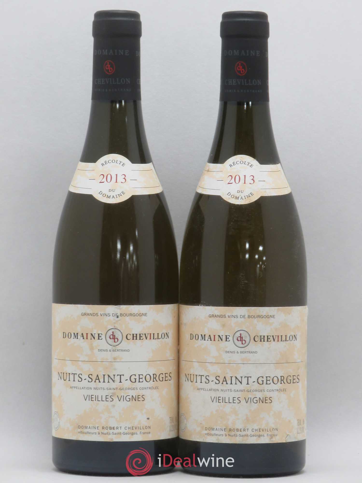 Nuits-Saint-Georges Domaine Robert Chevillon vieilles vignes (sans prix de réserve) 2013 - Posten von 2 Flaschen - 0