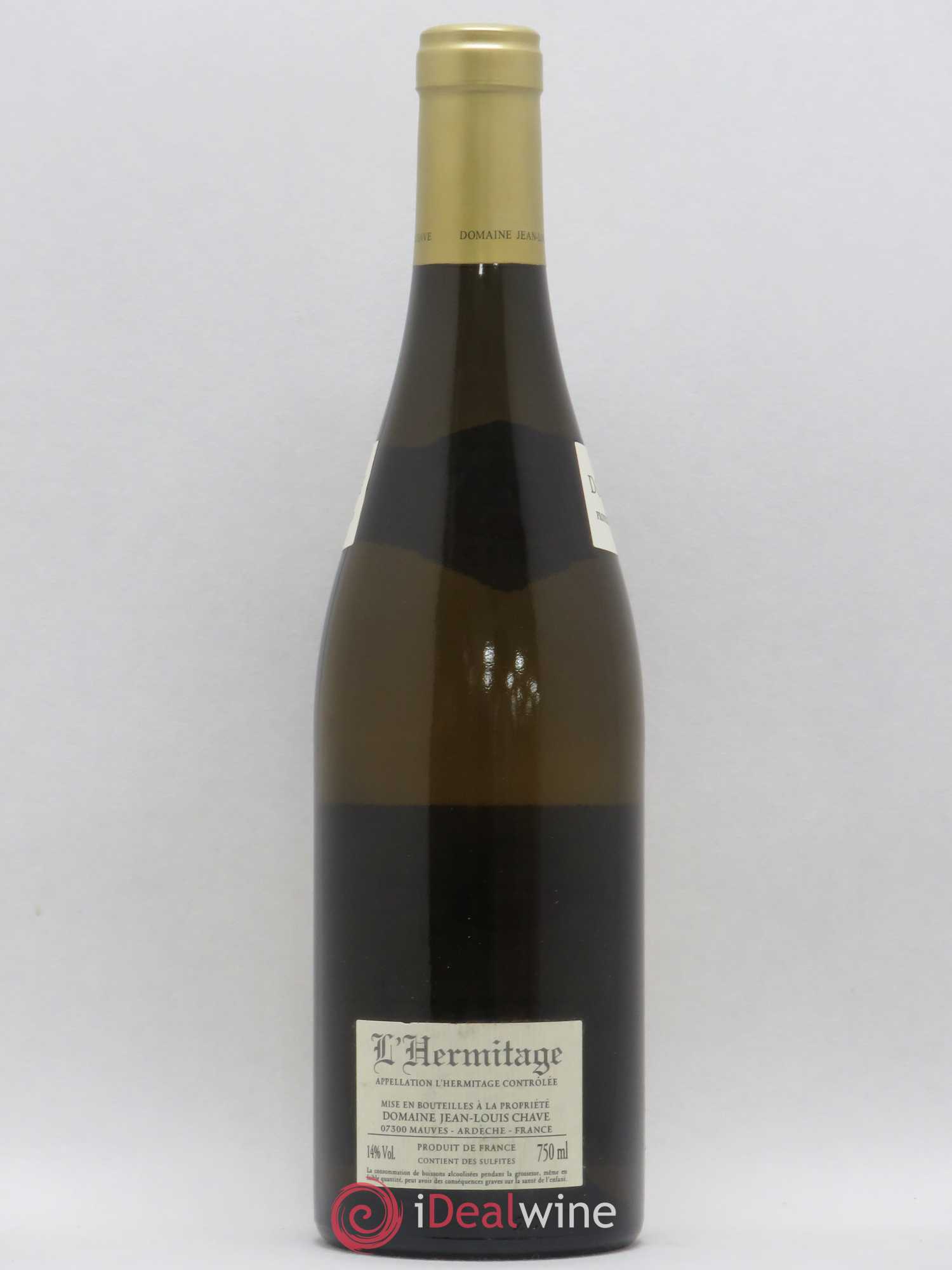 Hermitage Jean-Louis Chave (sans prix de réserve) 2012 - Lot de 1 bouteille - 1