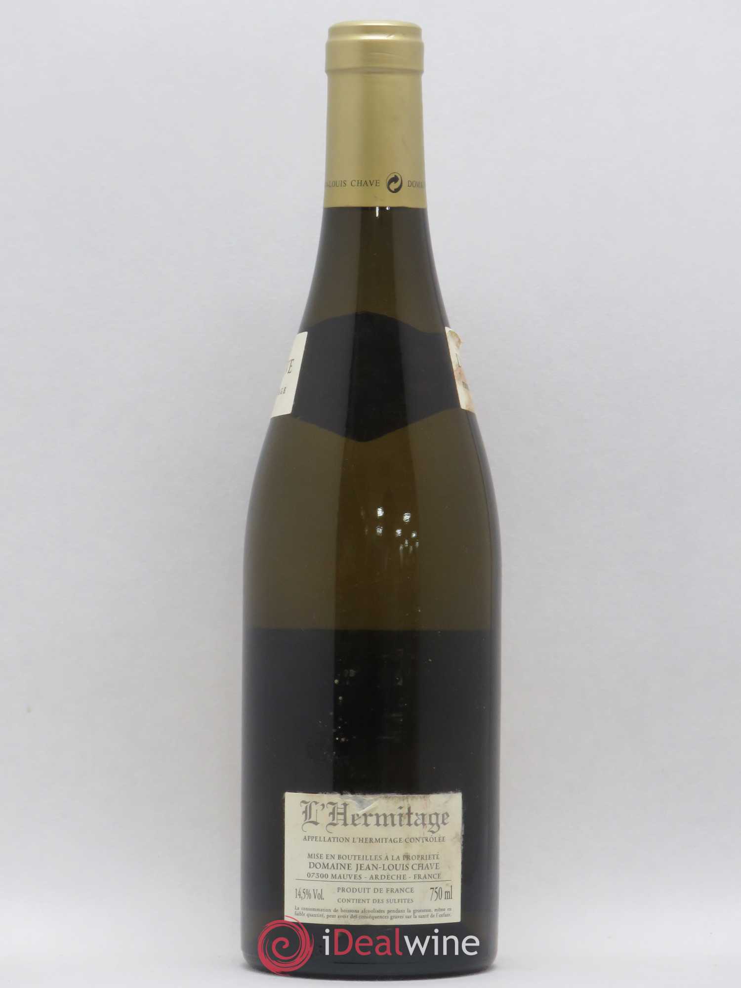 Hermitage Jean-Louis Chave  (sans prix de réserve) 2014 - Lot de 1 bouteille - 1