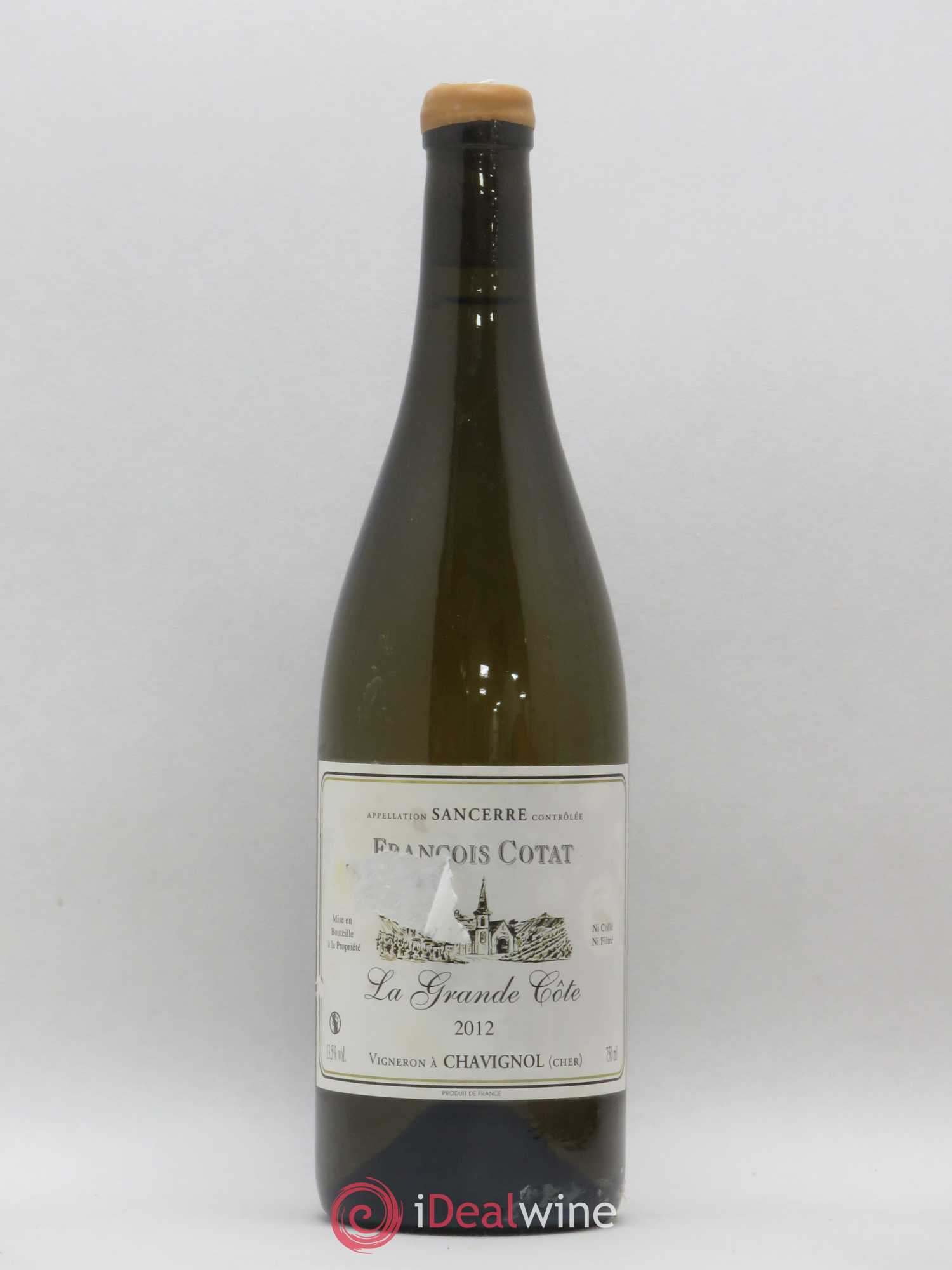 Sancerre La Grande Côte François Cotat (sans prix de réserve) 2012 - Lot de 1 bouteille - 0