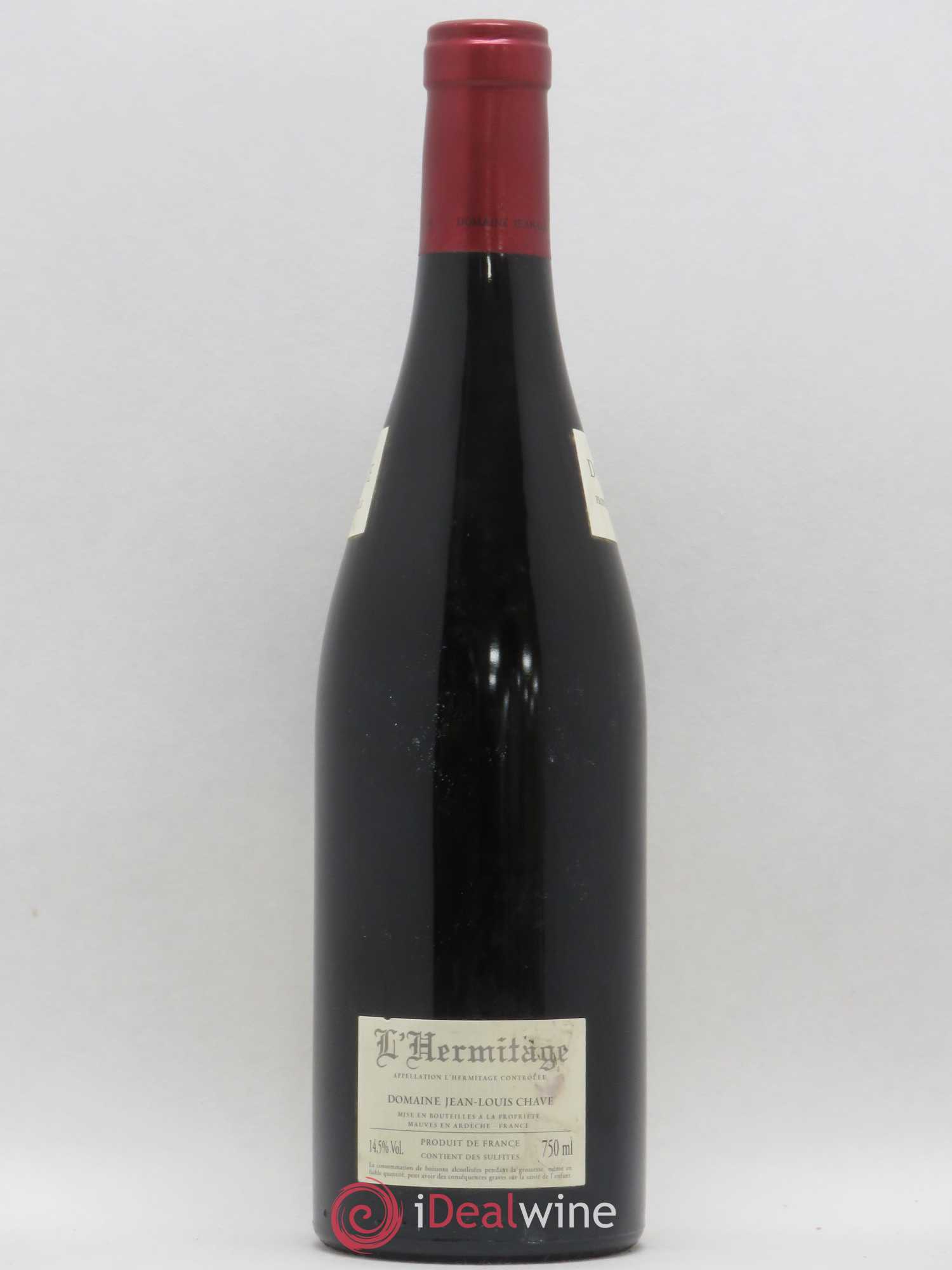 Hermitage Jean-Louis Chave (sans prix de réserve) 2009 - Lot de 1 bouteille - 1