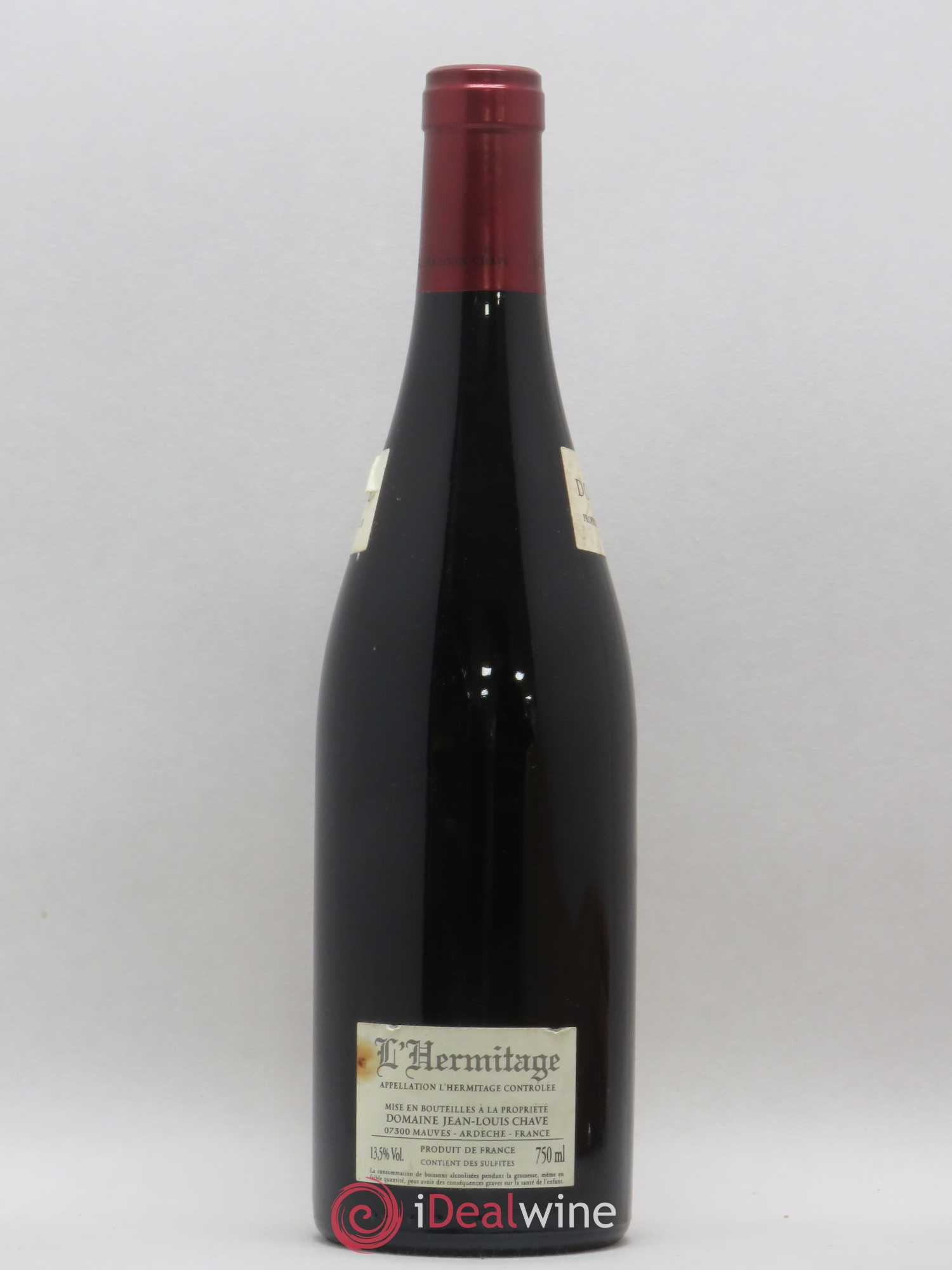 Hermitage Jean-Louis Chave (sans prix de réserve) 2014 - Lot de 1 bouteille - 1