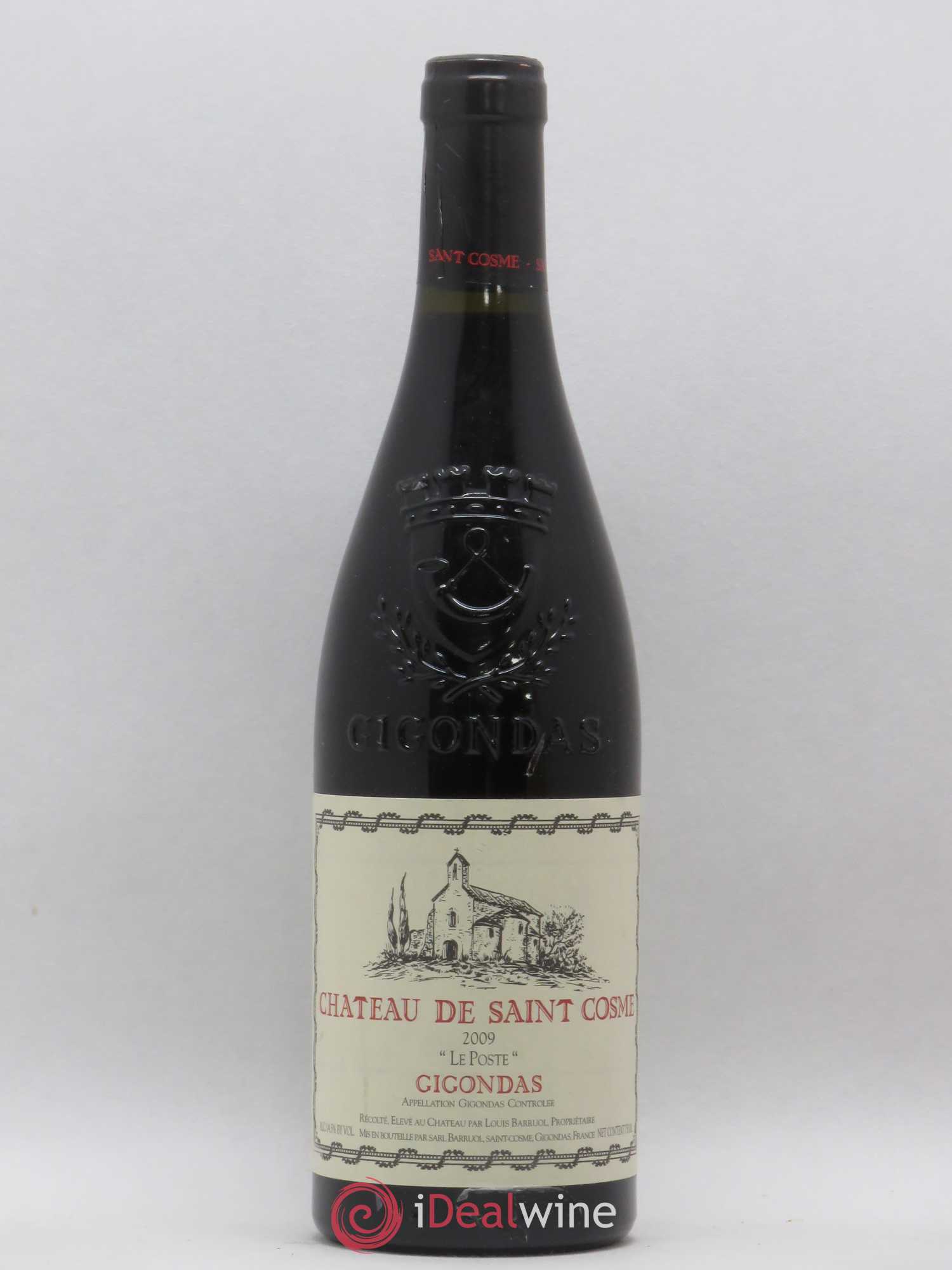 Gigondas Le Poste Saint Cosme (sans prix de réserve) 2009 - Lot de 1 bouteille - 0