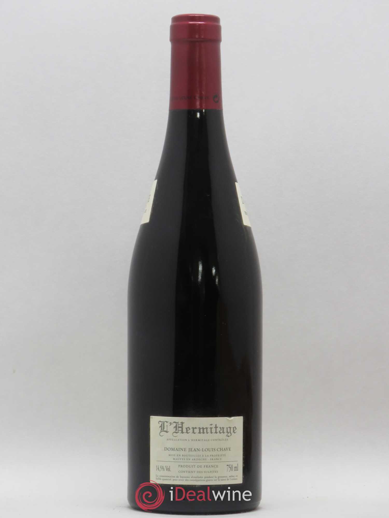 Hermitage Jean-Louis Chave  (sans prix de réserve) 2011 - Lot de 1 bouteille - 1