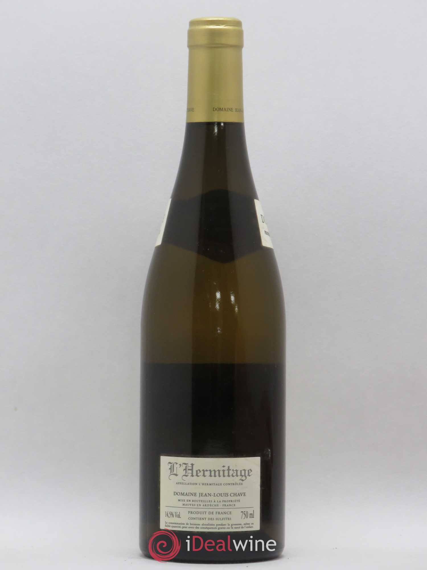 Hermitage Jean-Louis Chave  (sans prix de réserve) 2011 - Lot de 1 bouteille - 1