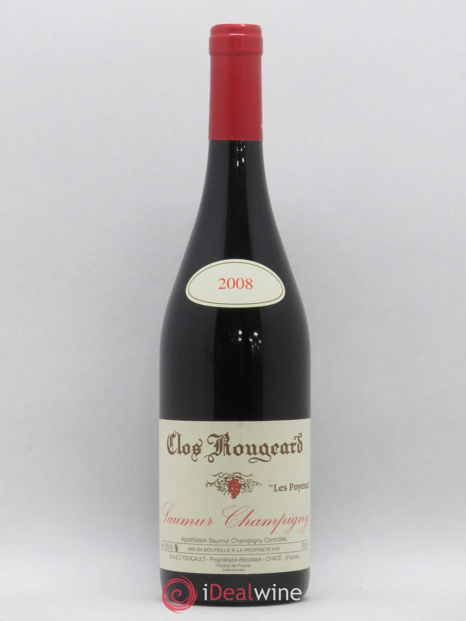 Saumur-Champigny Les Poyeux Clos Rougeard (sans prix de réserve) 2008 - Lot de 1 bouteille - 0