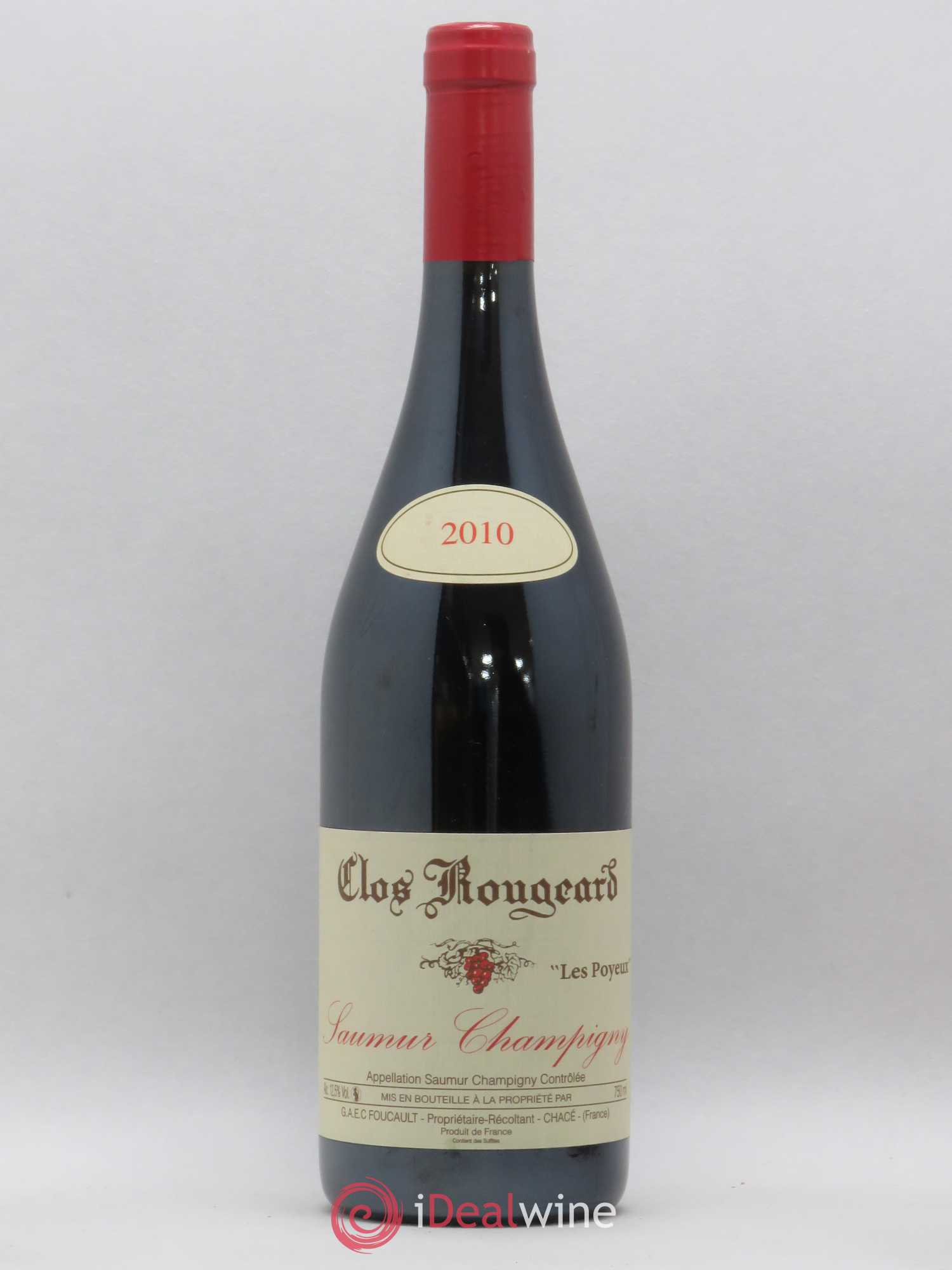 Saumur-Champigny Les Poyeux Clos Rougeard (sans prix de réserve) 2010 - Lot de 1 bouteille - 0