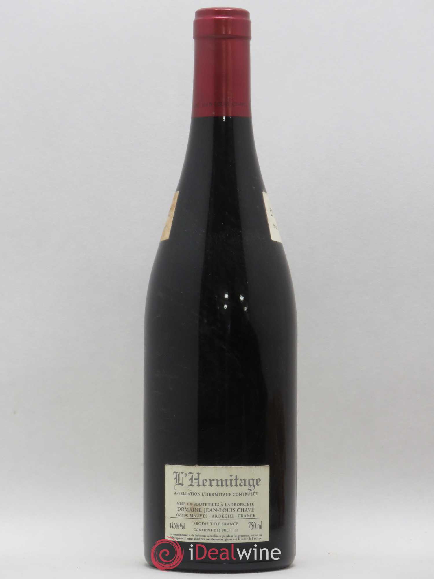 Hermitage Jean-Louis Chave (sans prix de réserve) 2013 - Lot de 1 bouteille - 1