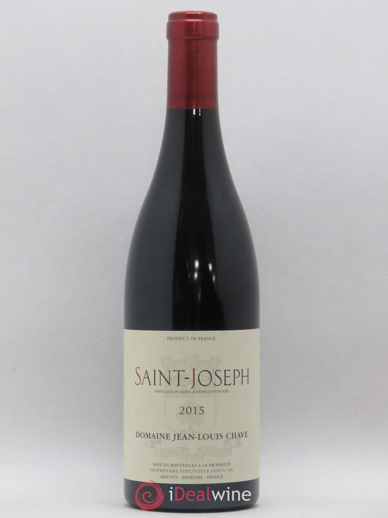 Saint-Joseph Jean-Louis Chave (sans prix de réserve) 2015 - Lot de 1 bouteille - 0