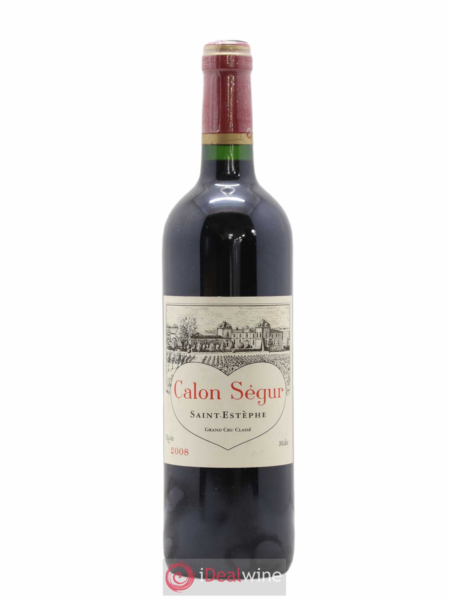 Château Calon Ségur 3ème Grand Cru Classé 2008 - Lot de 1 bouteille - 0