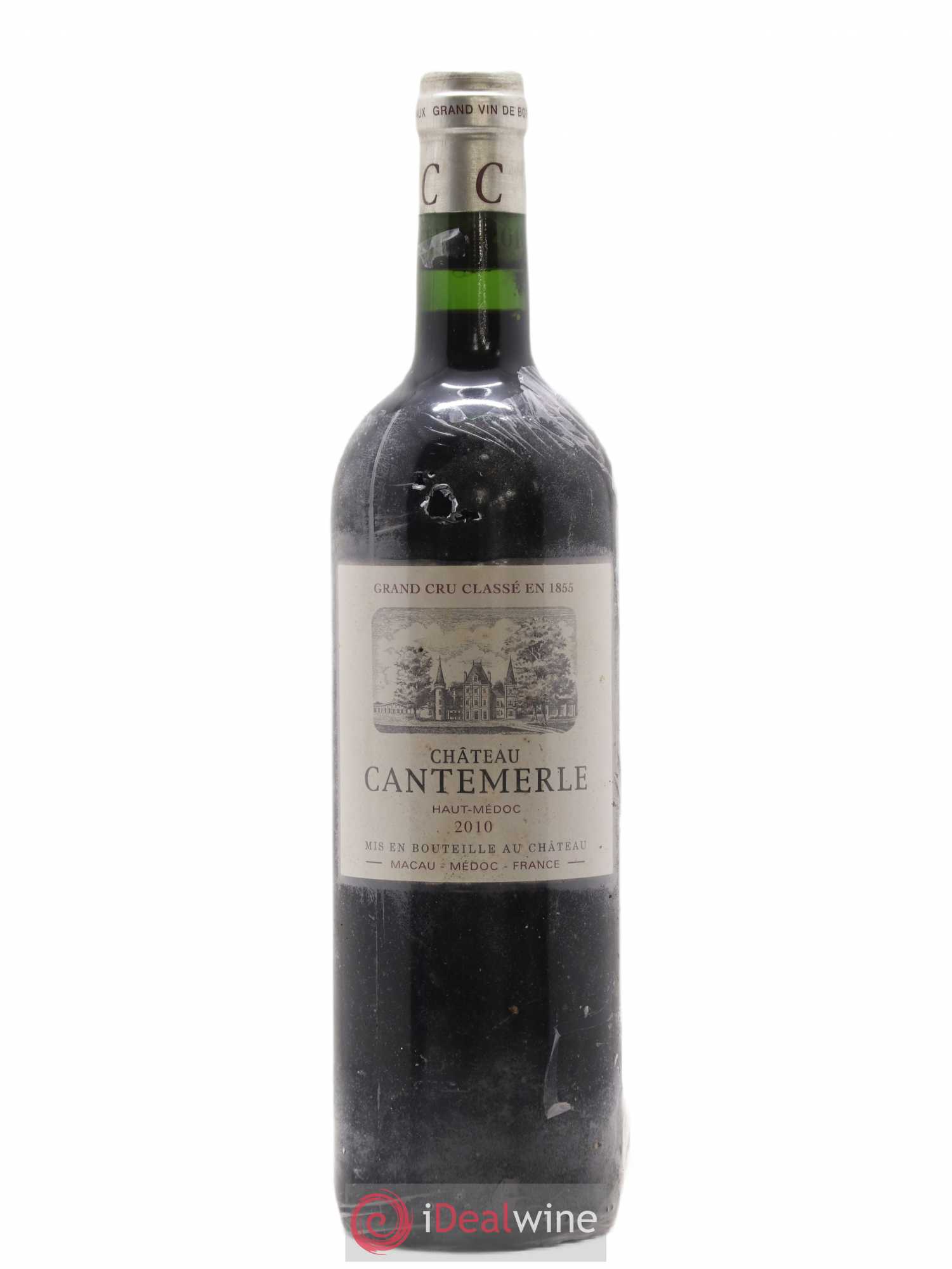 Château Cantemerle 5ème Grand Cru Classé 2010 - Lot de 1 bouteille - 0