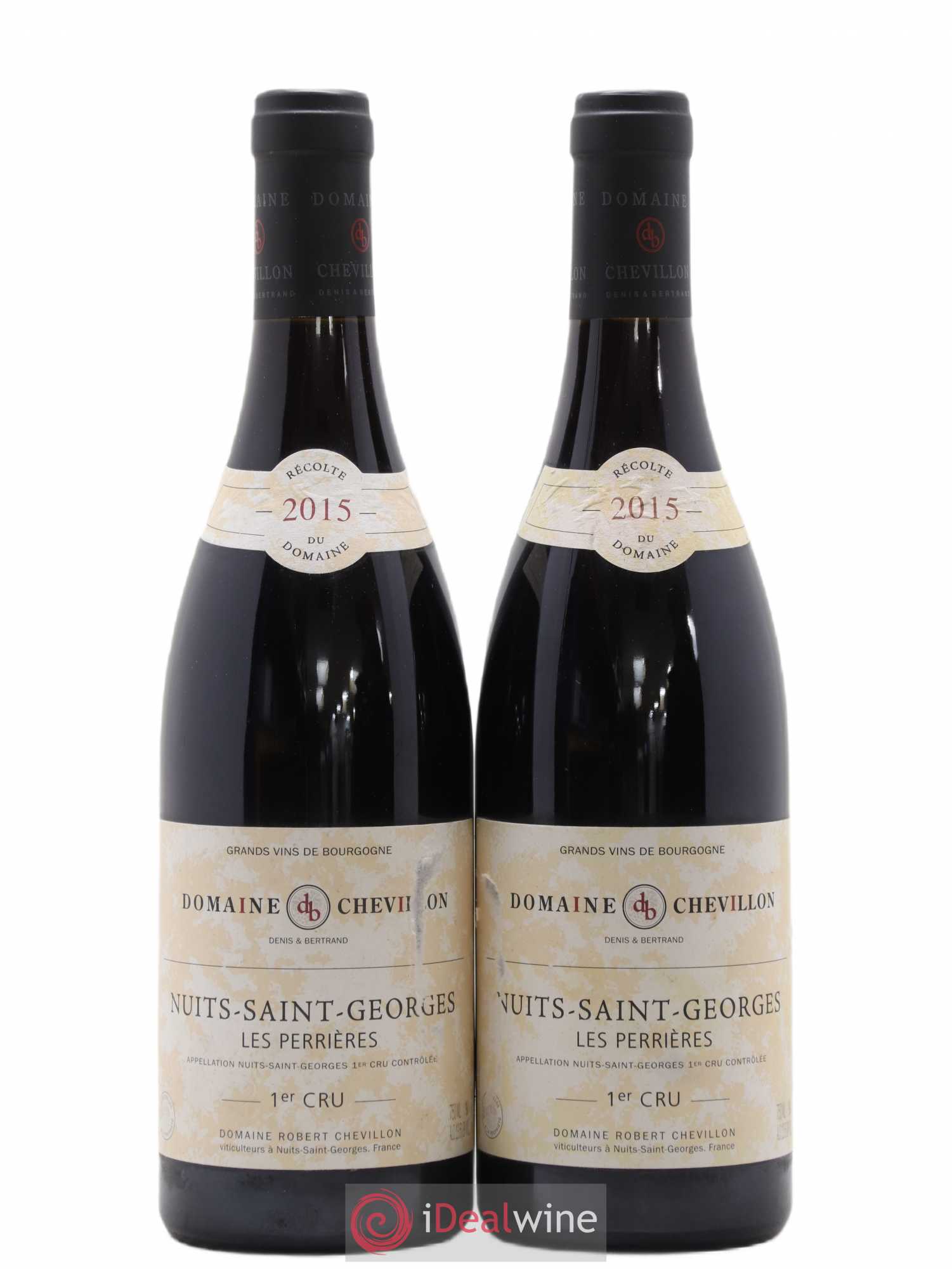 Nuits-Saint-Georges 1er Cru Les Perrières Robert Chevillon 2015 - Lot de 2 bouteilles - 0