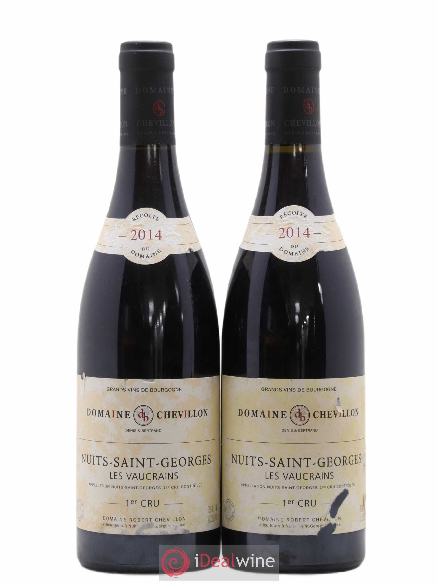 Nuits-Saint-Georges 1er Cru Les Vaucrains Robert Chevillon 2014 - Lot de 2 bouteilles - 0