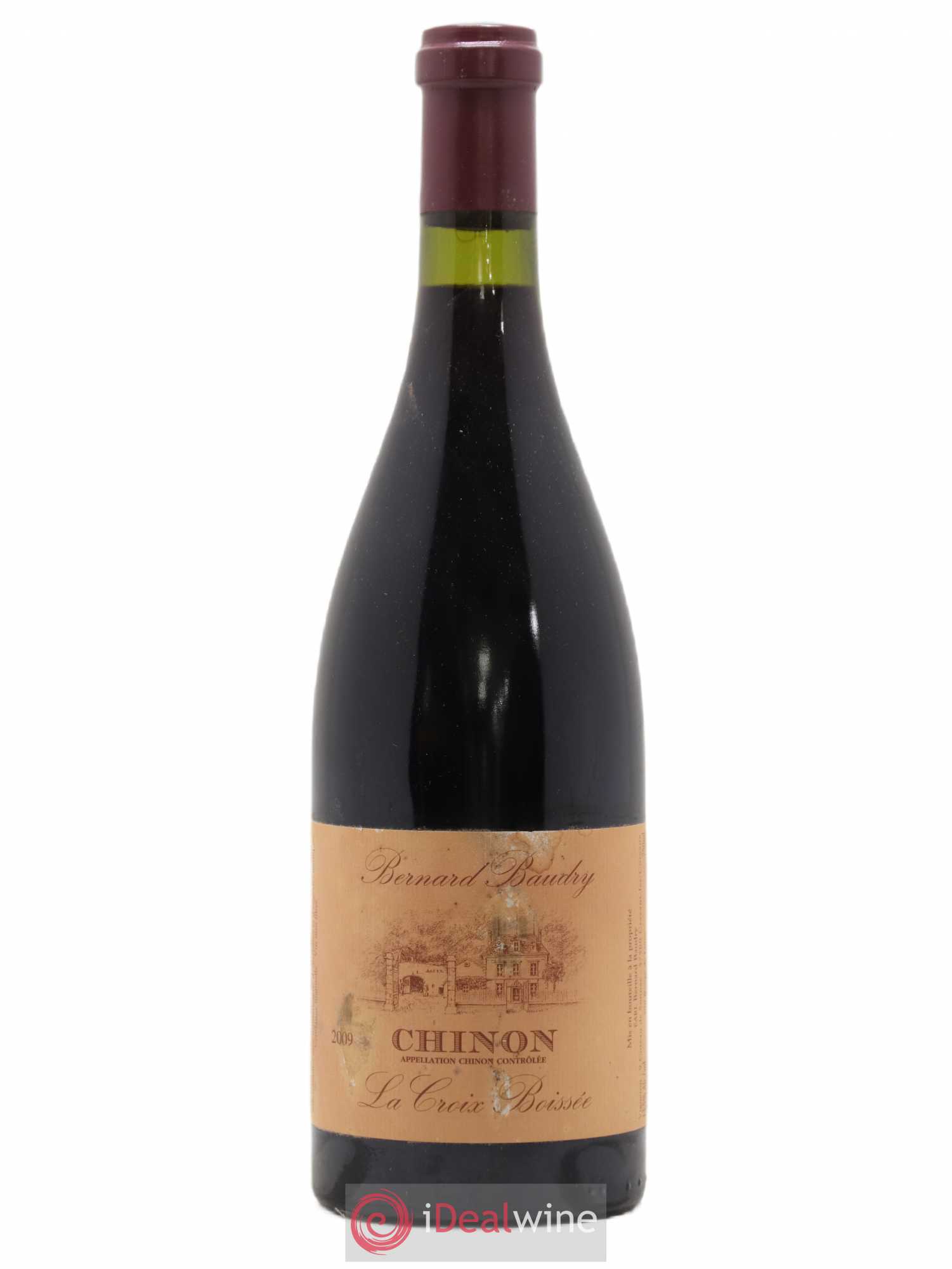 Chinon La Croix Boissée Bernard Baudry 2009 - Lot de 1 bouteille - 0