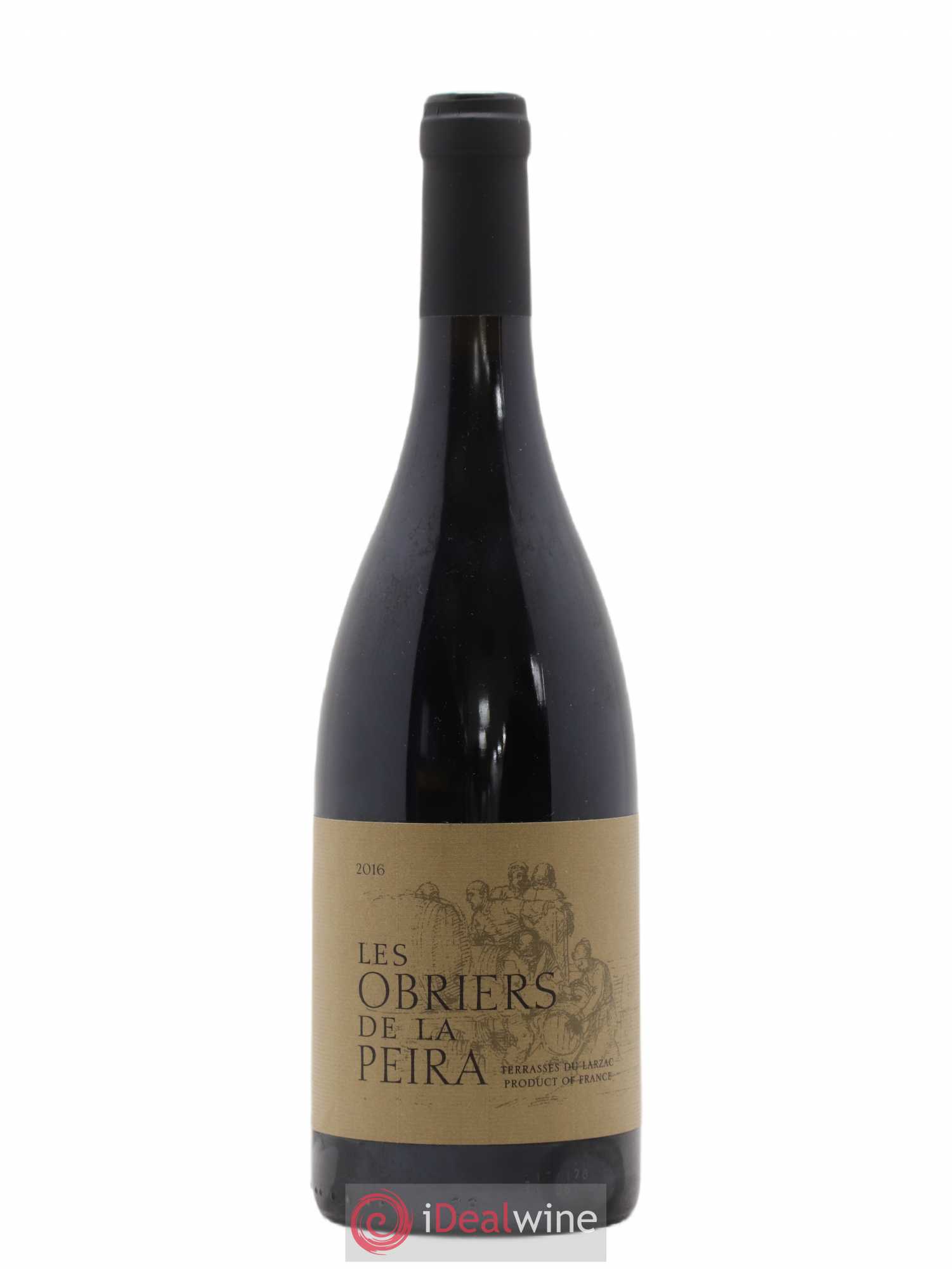 Terrasses du Larzac Domaine de La Pèira en Damaisèla Les Obriers de la Pèira Karine Ahton et Robert Dougan 2016 - Lot de 1 bouteille - 0