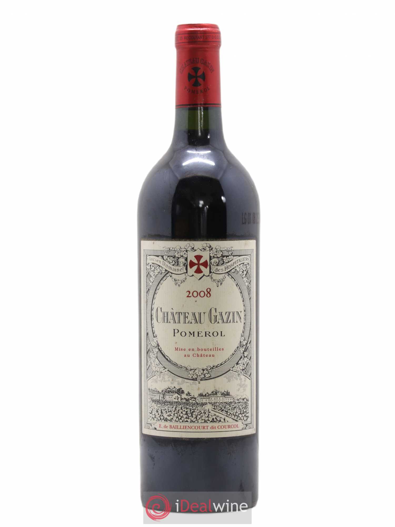 Château Gazin 2008 - Lot de 1 bouteille - 0