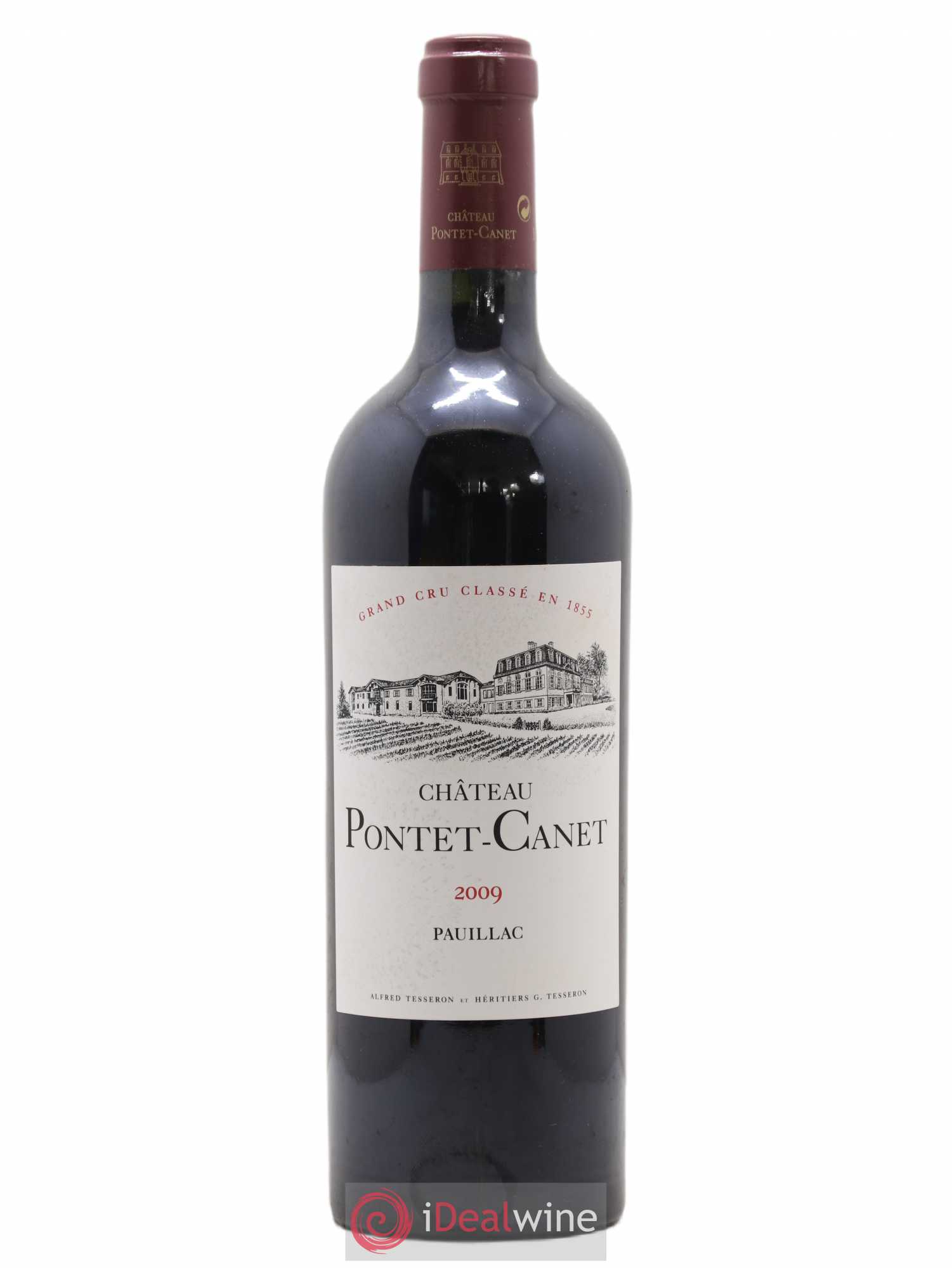 Château Pontet Canet 5ème Grand Cru Classé 2009 - Lot de 1 bouteille - 0