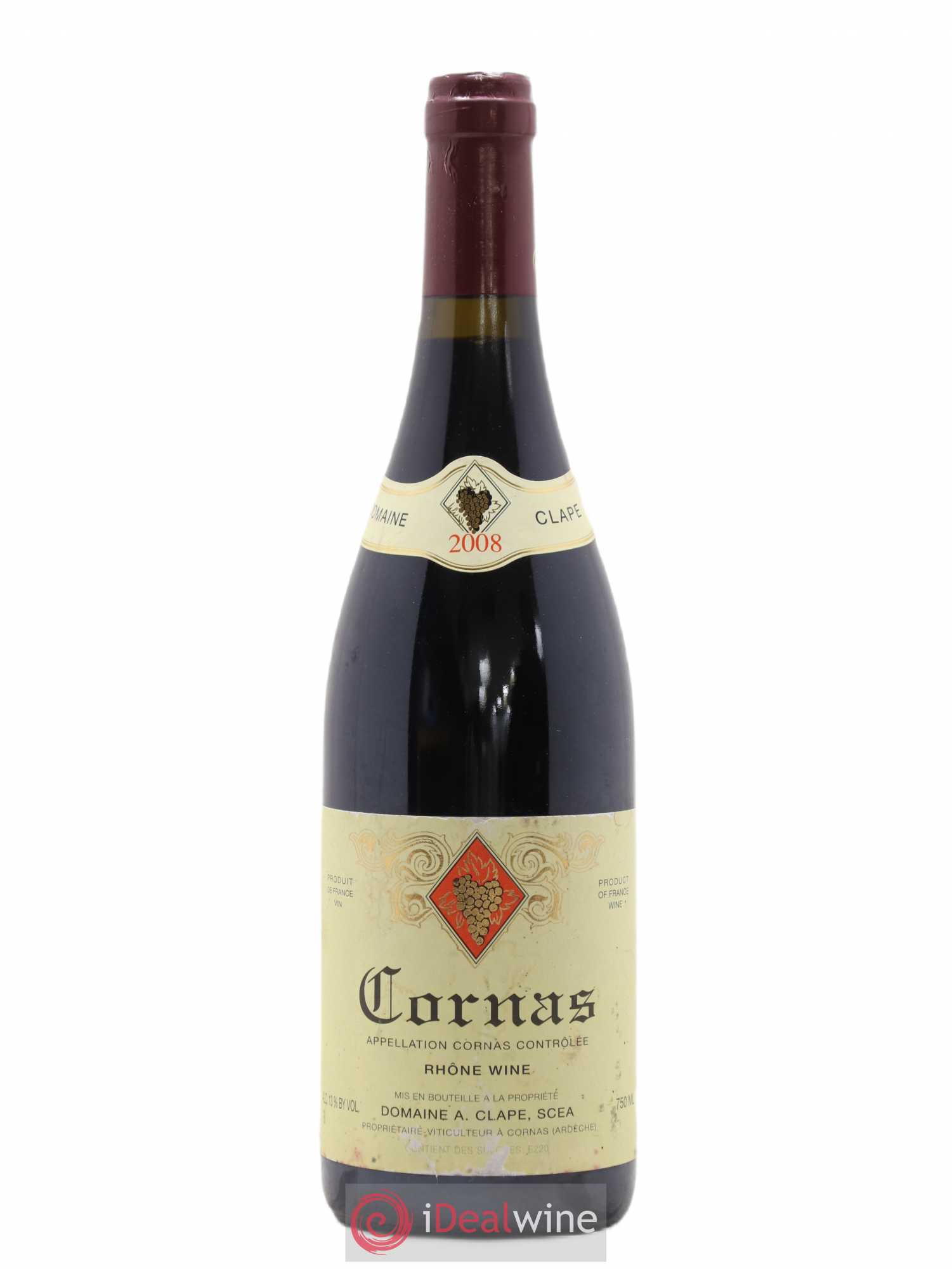 Cornas Auguste Clape 2008 - Lot de 1 bouteille - 0