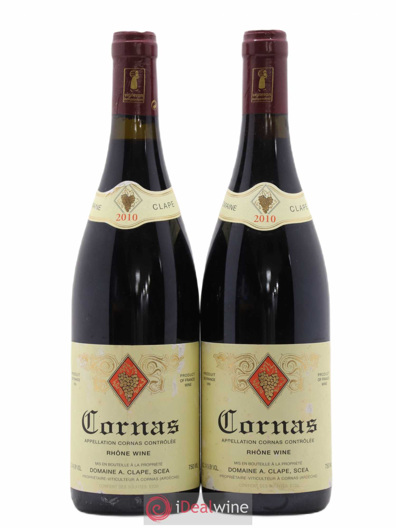 Cornas Auguste Clape 2010 - Lot de 2 bouteilles - 0