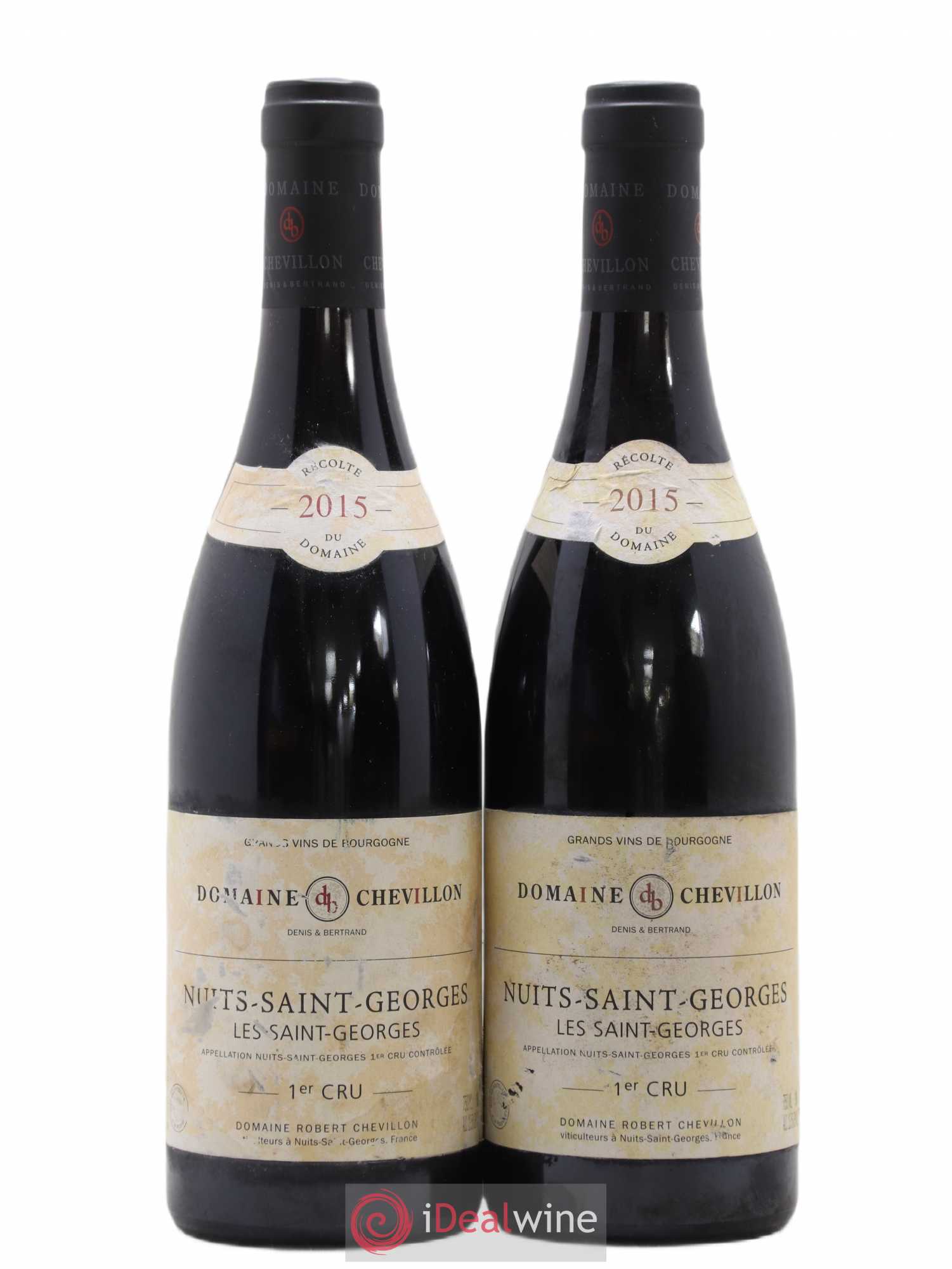 Nuits-Saint-Georges 1er Cru Les Saint Georges Robert Chevillon 2015 - Lot de 2 bouteilles - 0