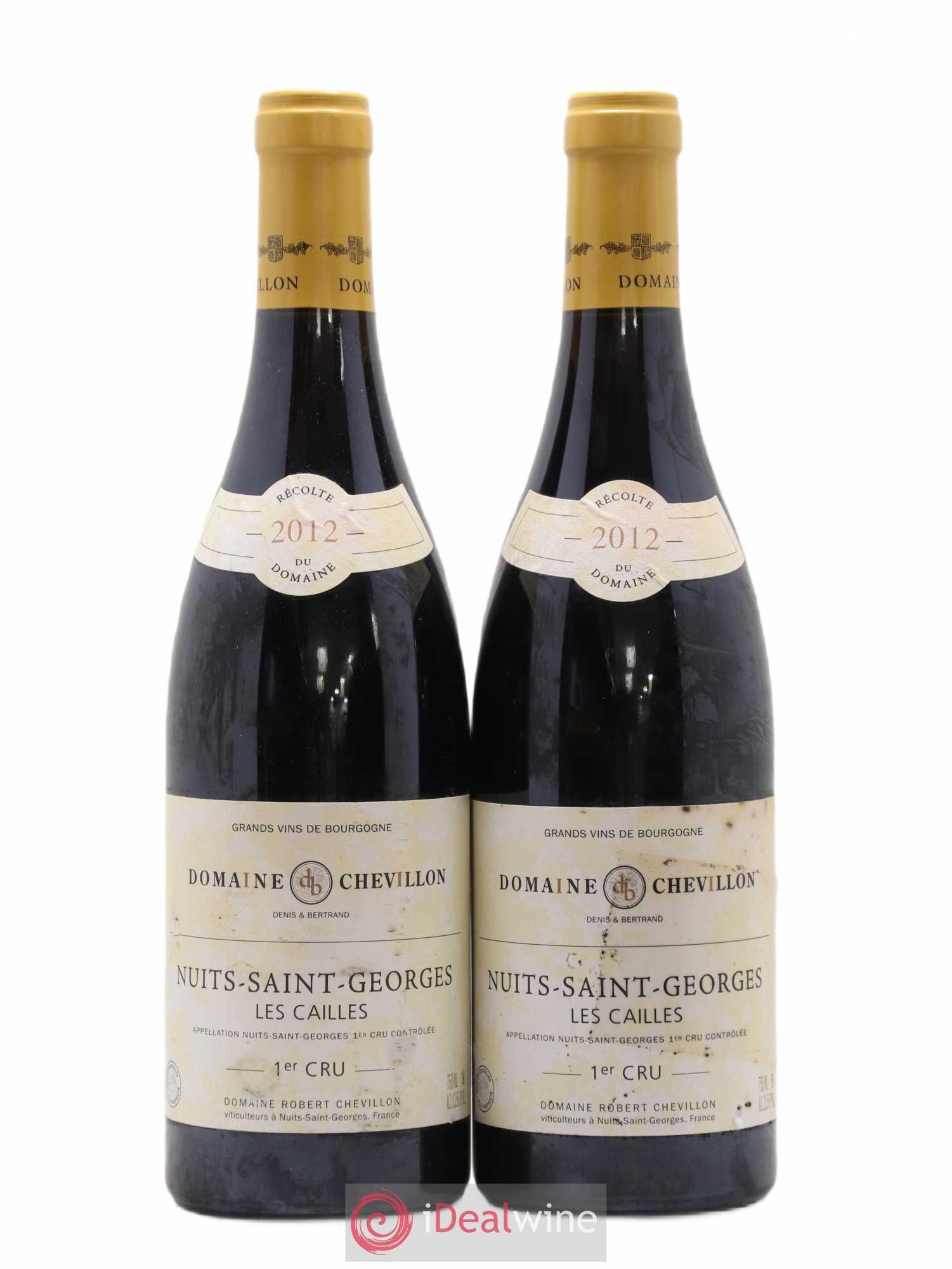 Nuits-Saint-Georges 1er Cru Les Cailles Robert Chevillon 2012 - Lot de 2 bouteilles - 0