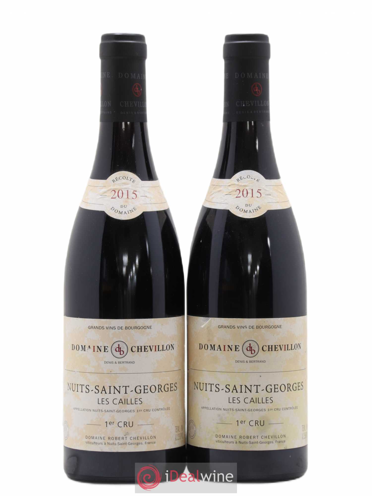 Nuits-Saint-Georges 1er Cru Les Cailles Robert Chevillon 2015 - Lot de 2 bouteilles - 0