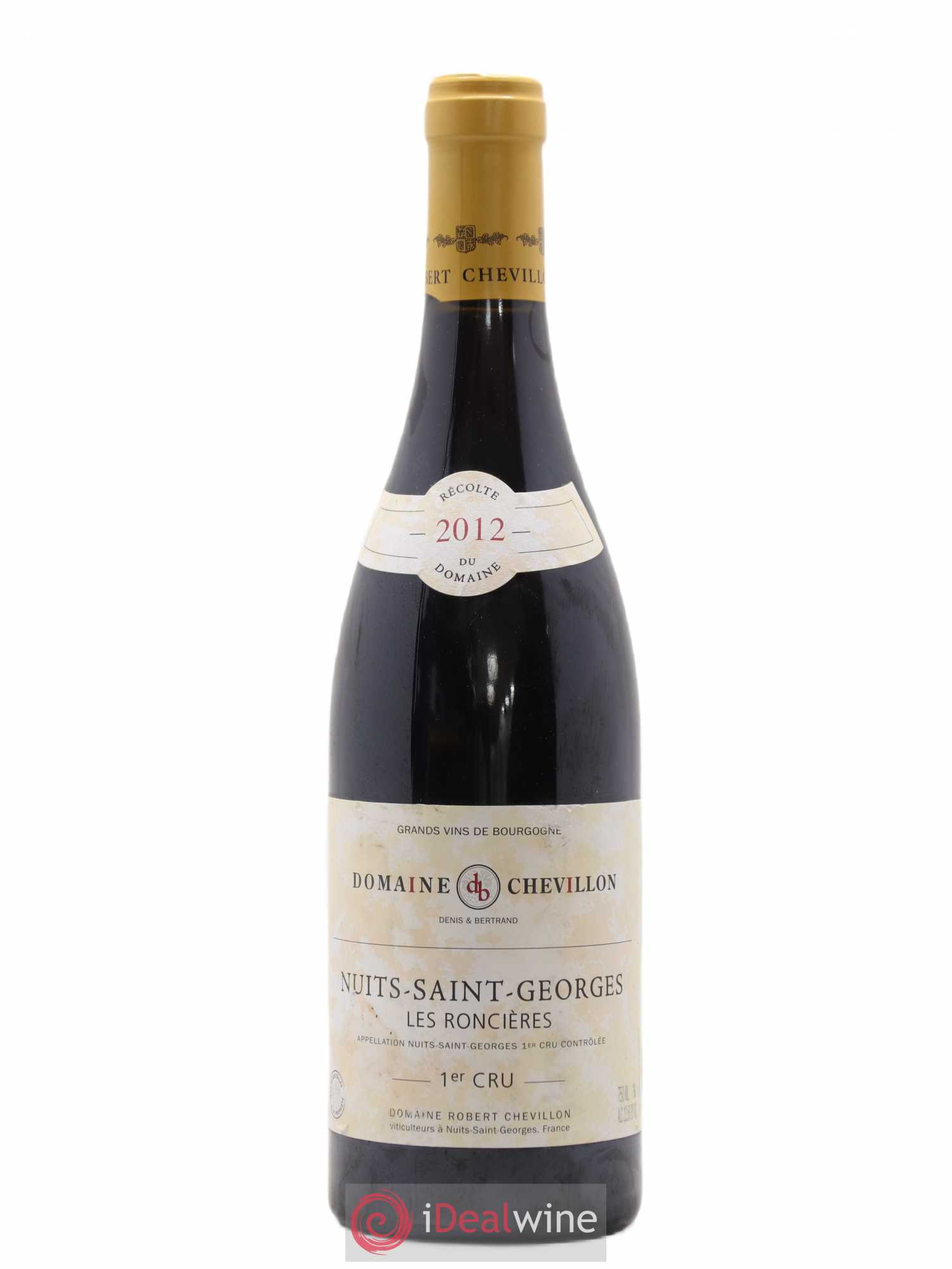 Nuits-Saint-Georges 1er Cru Les Roncières Robert Chevillon 2012 - Lot de 1 bouteille - 0