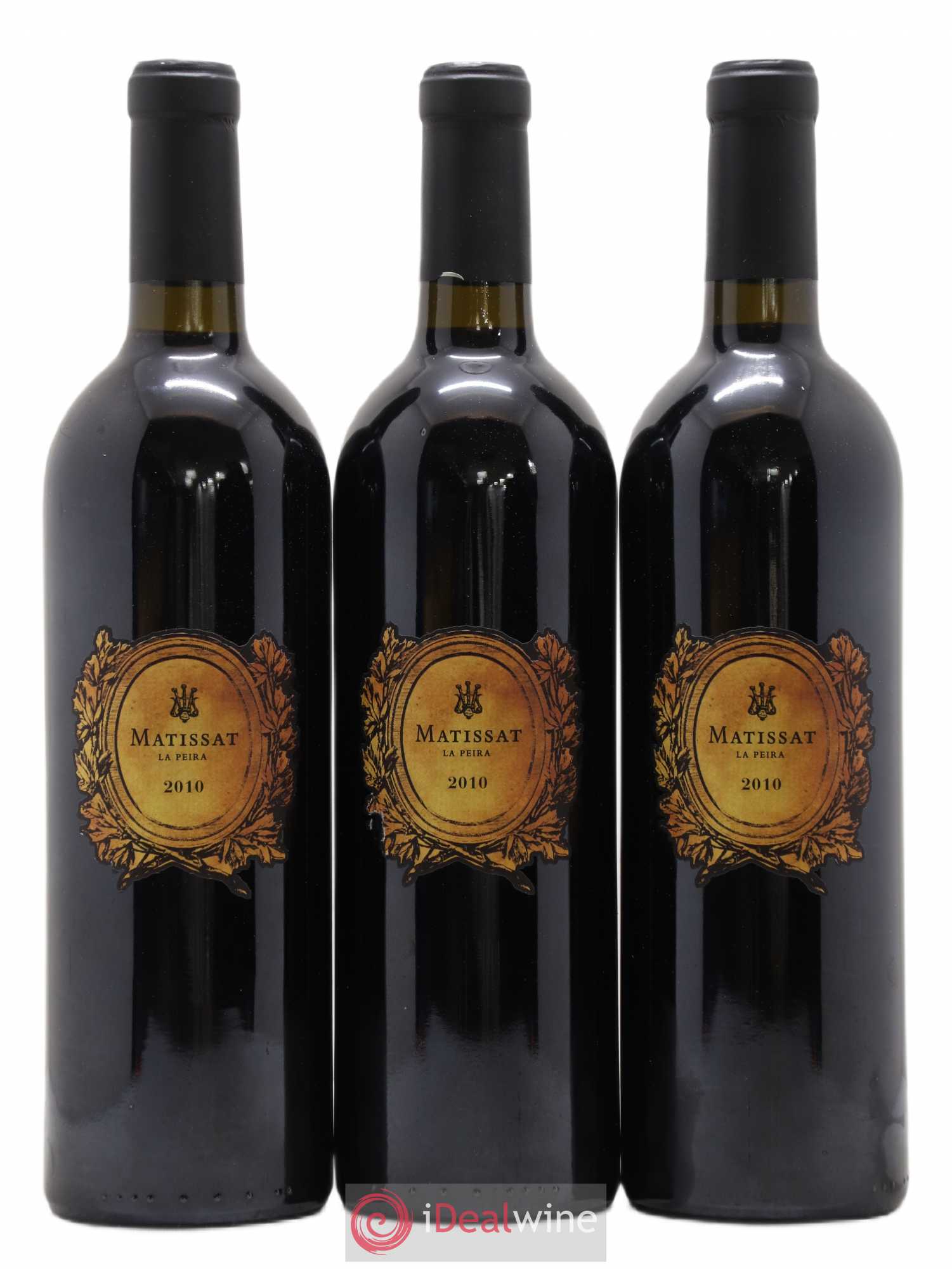 Terrasses du Larzac Domaine de La Pèira en Damaisèla Matissat Karine Ahton et Robert Dougan 2010 - Lot de 3 bouteilles - 0