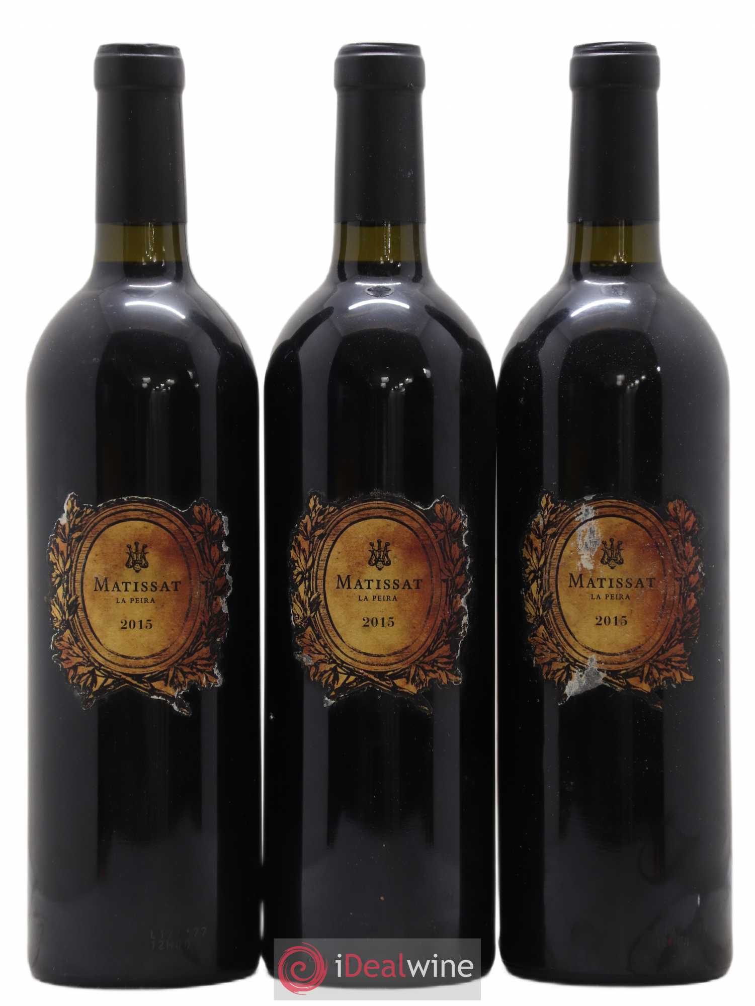 Terrasses du Larzac Domaine de La Pèira en Damaisèla Matissat Karine Ahton et Robert Dougan 2015 - Lot de 3 bouteilles - 0