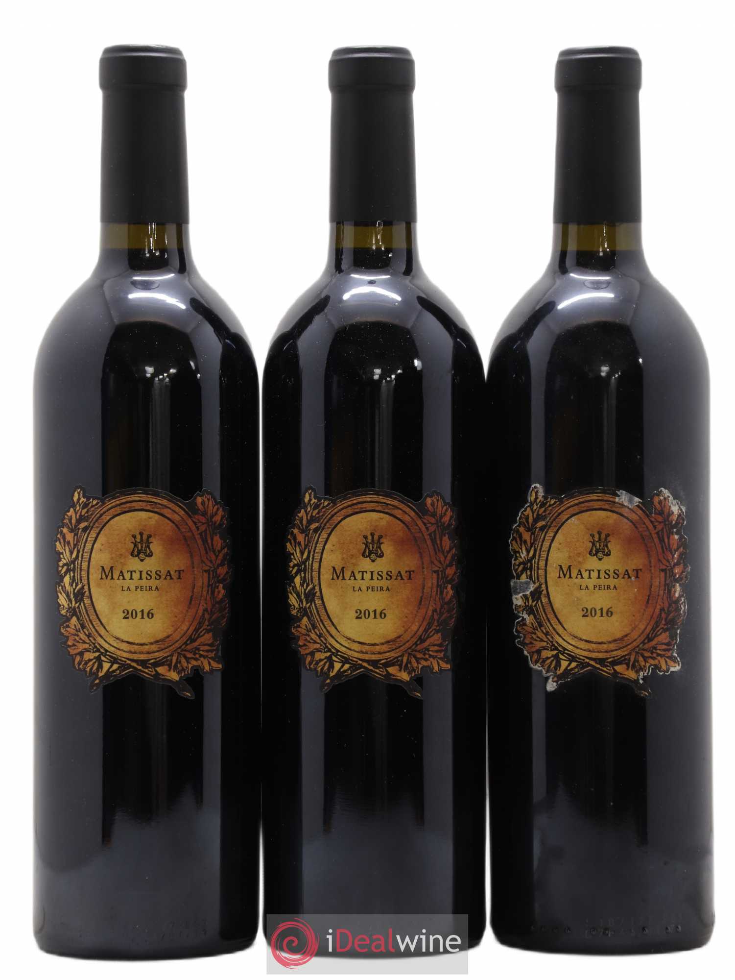 Terrasses du Larzac Domaine de La Pèira en Damaisèla Matissat Karine Ahton et Robert Dougan 2016 - Lot de 3 bouteilles - 0