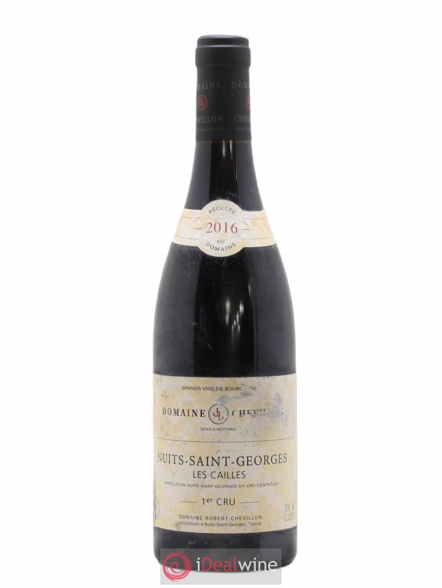 Nuits-Saint-Georges 1er Cru Les Cailles Robert Chevillon 2016 - Lot de 1 bouteille - 0