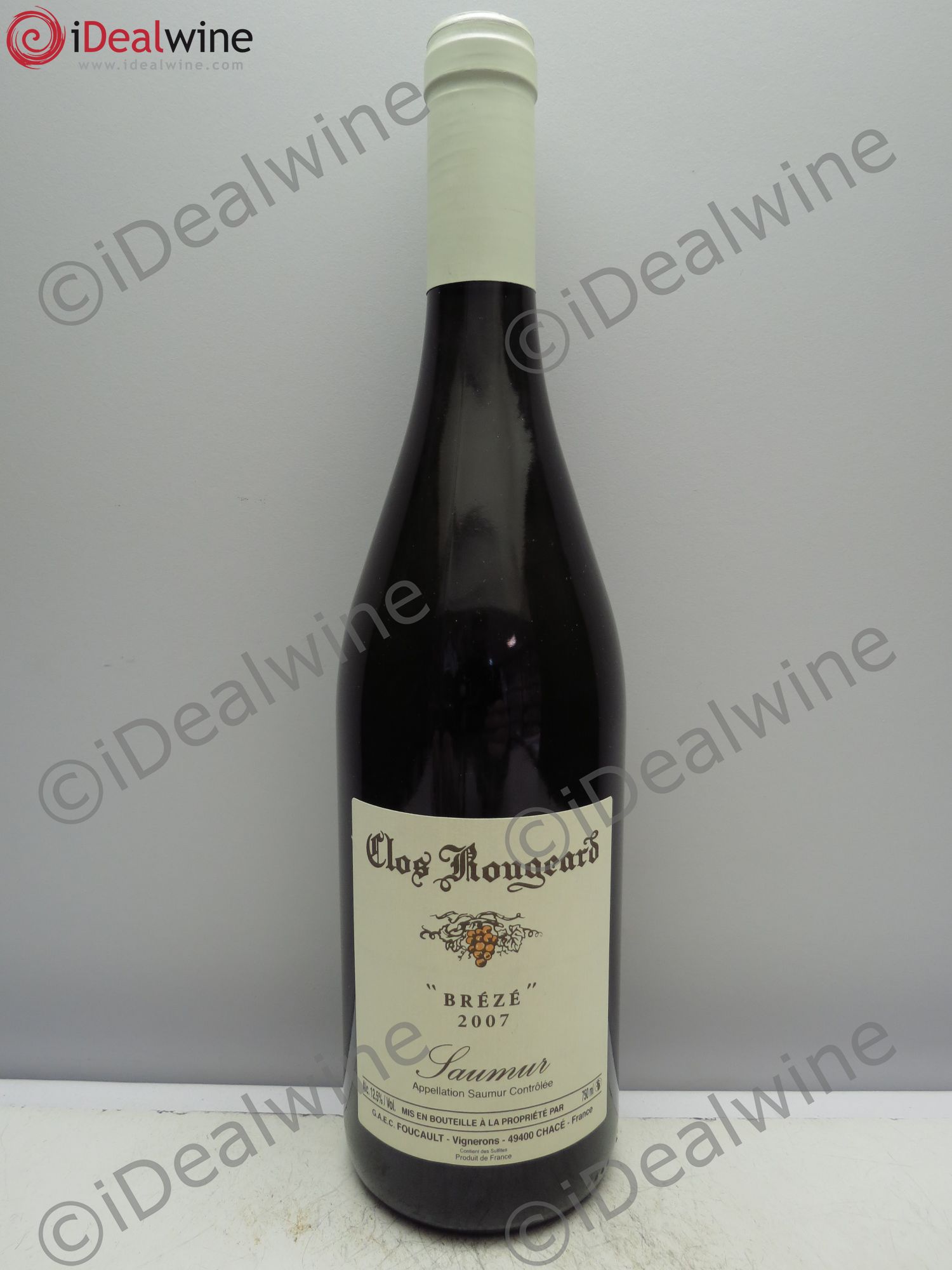 Saumur Brézé Clos Rougeard (sans prix de réserve / no reserve) 2007 - Posten von 1 Flasche - 0