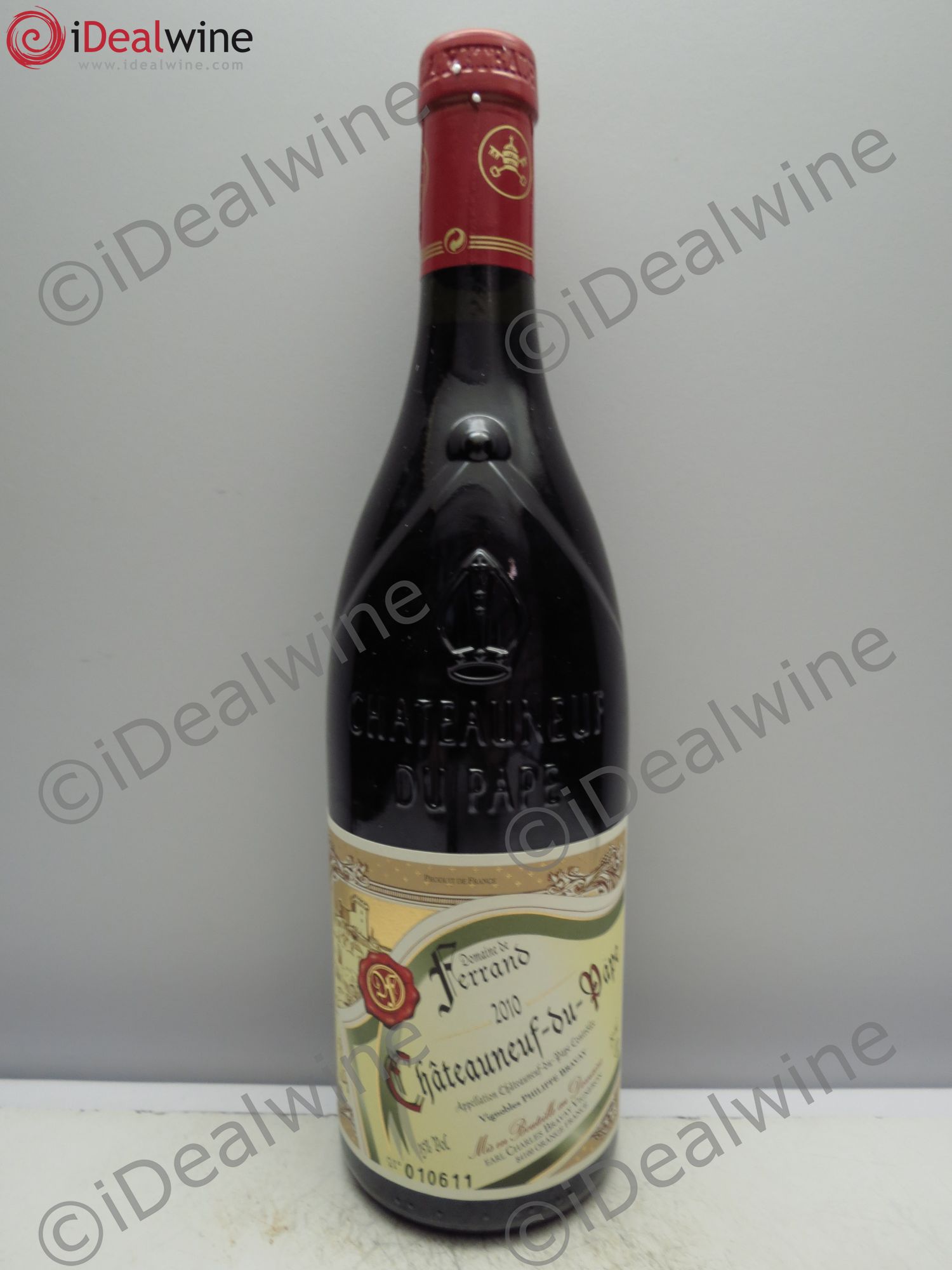 Châteauneuf-du-Pape Ferrand (sans prix de réserve / no reserve) 2010 - Posten von 1 Flasche - 0