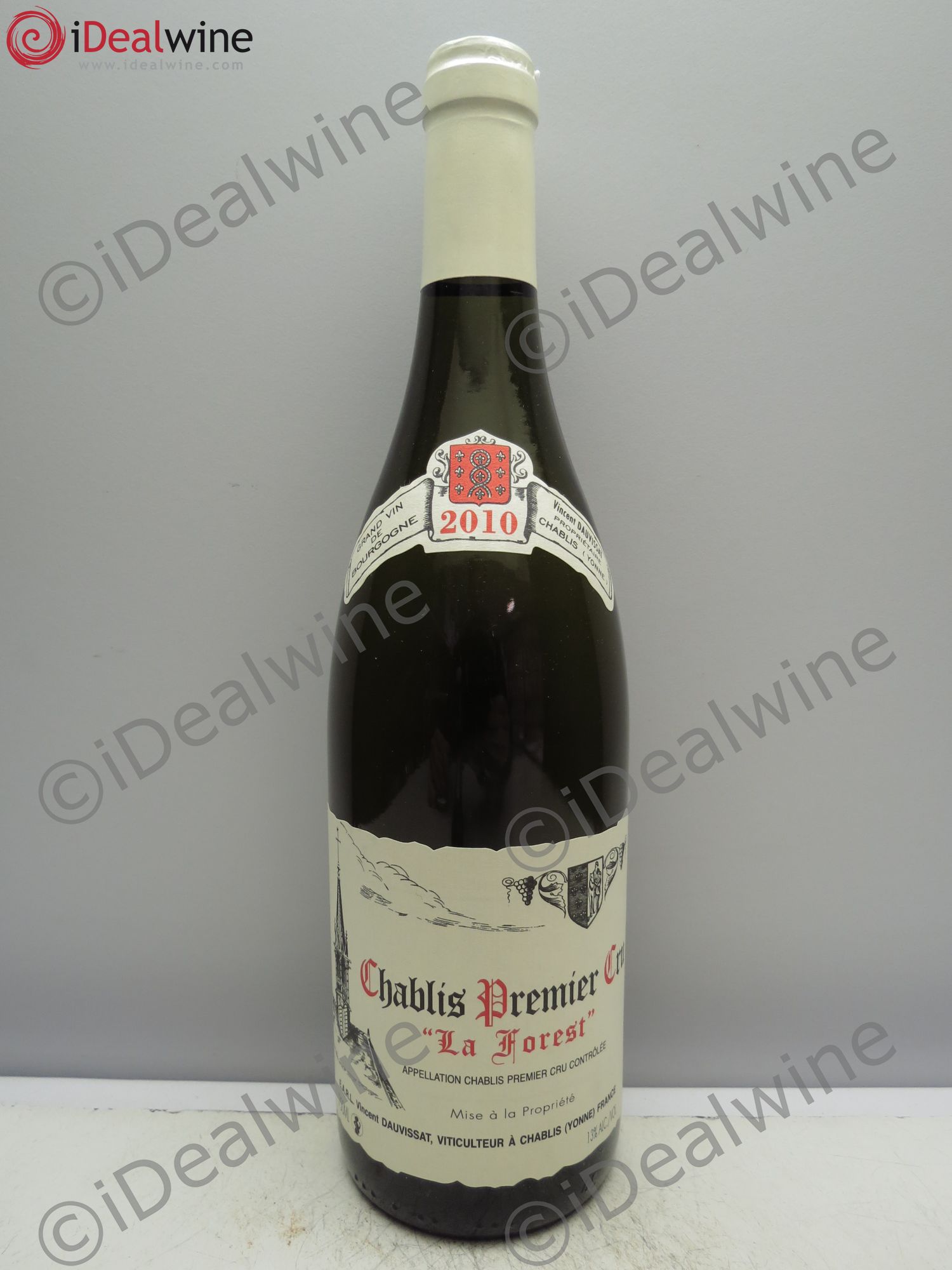 Chablis 1er Cru La Forest Vincent Dauvissat (Domaine) (sans prix de réserve / no reserve) 2010 - Posten von 1 Flasche - 0