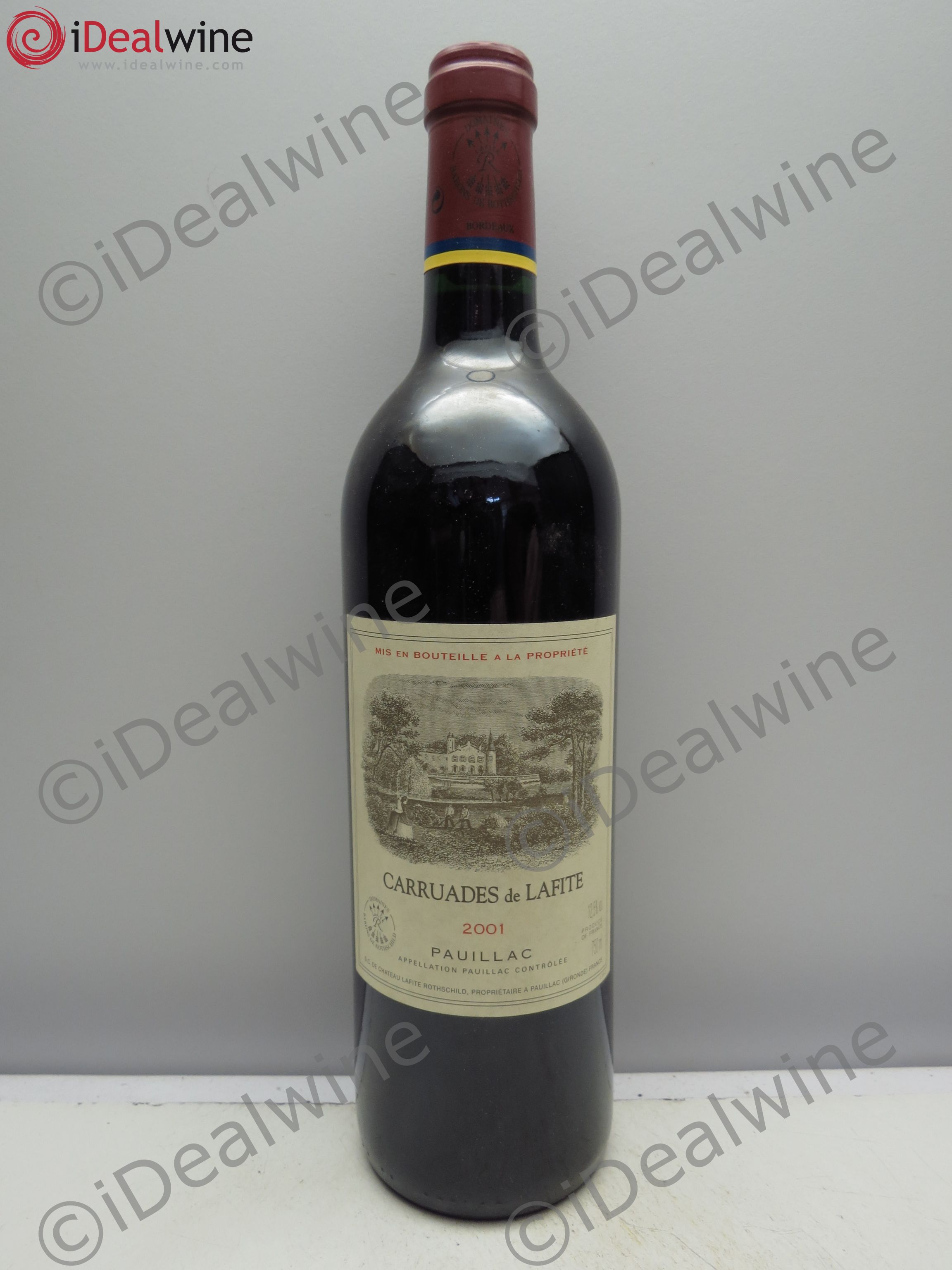 Carruades de Lafite Rothschild Second Vin 2001 - Lot de 1 bouteille - 0