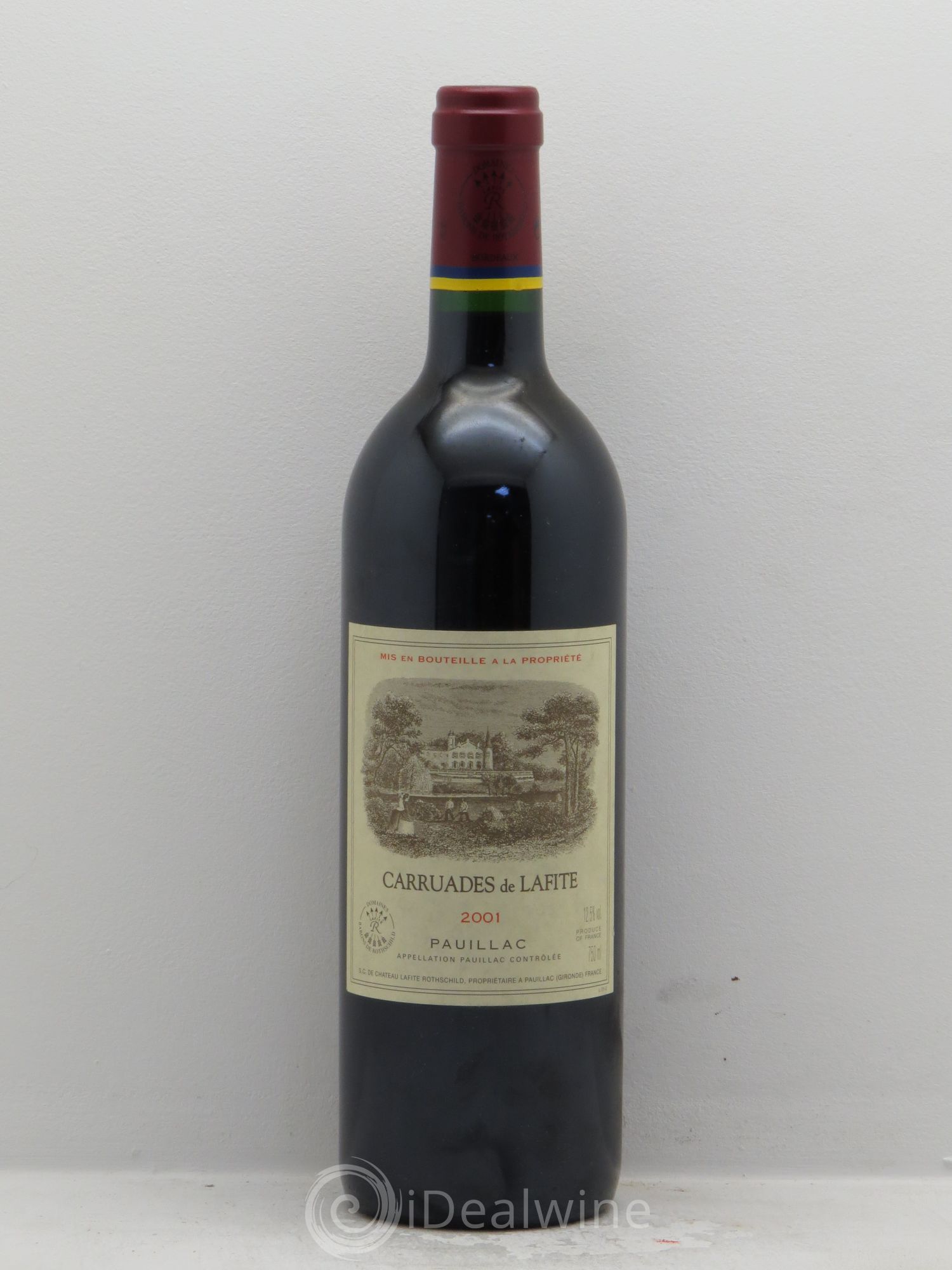 Carruades de Lafite Rothschild Second Vin 2001 - Lot de 1 bouteille - 0