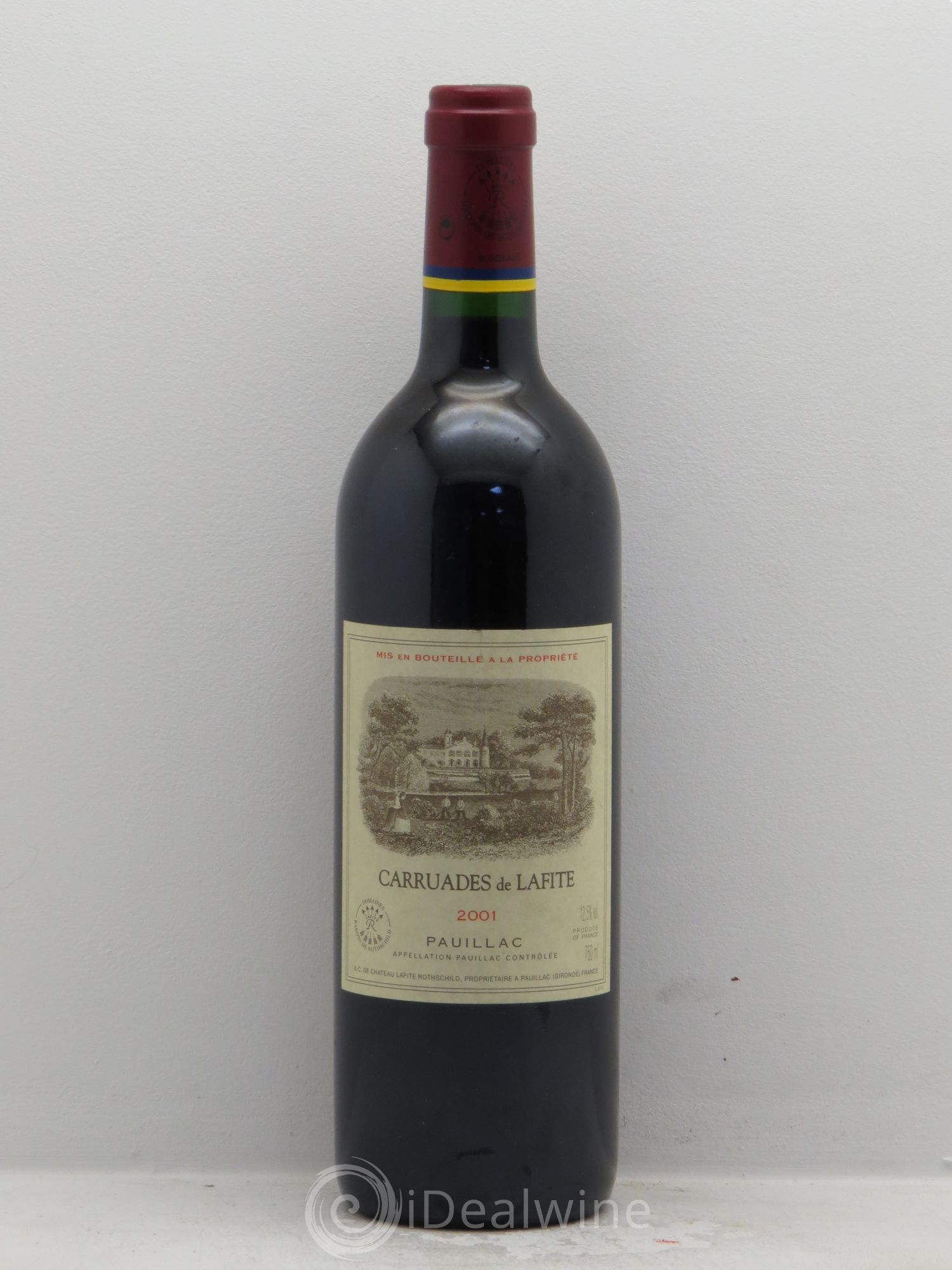 Carruades de Lafite Rothschild Second Vin 2001 - Lot de 1 bouteille - 0