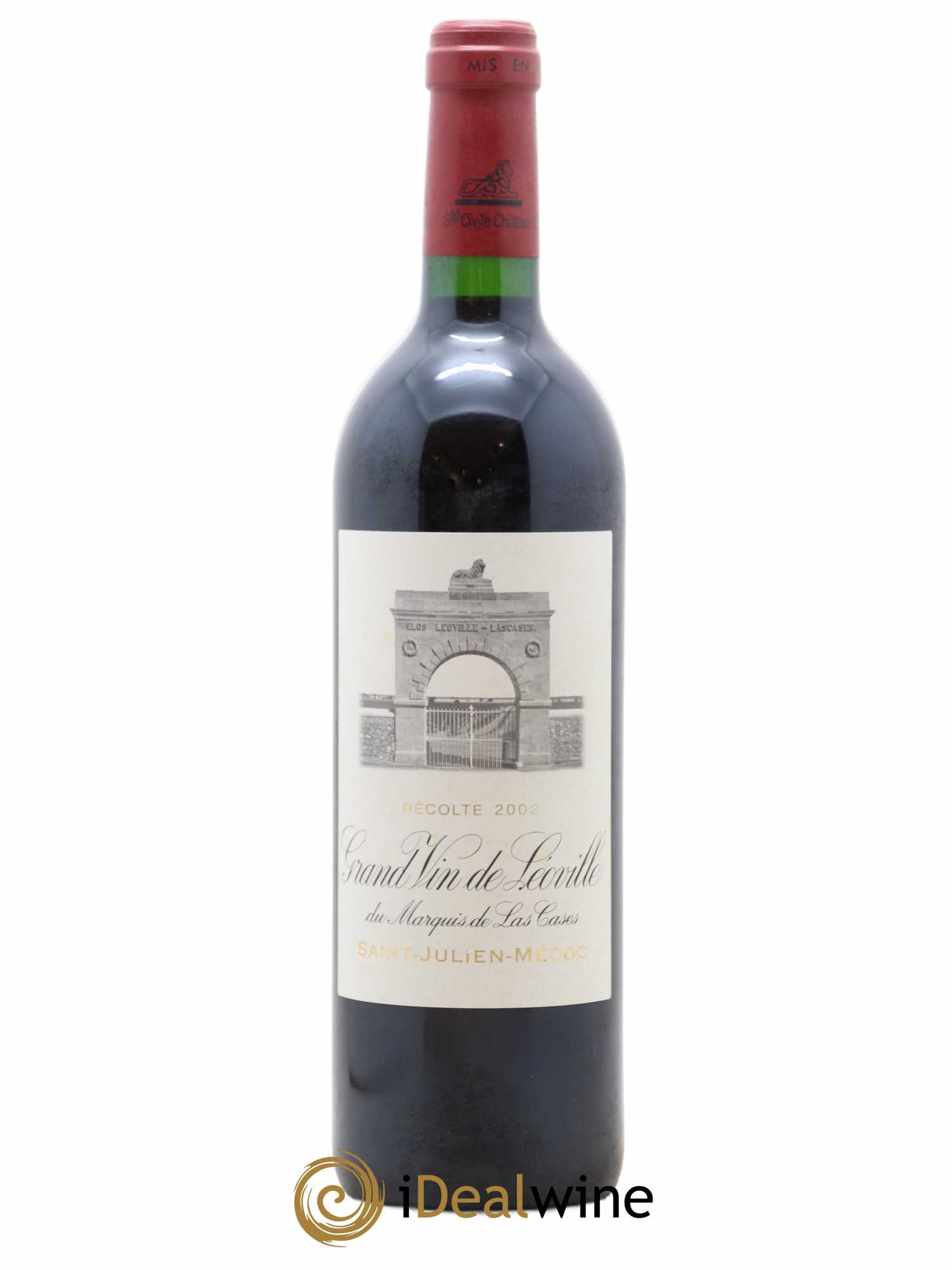 Château Léoville Las Cases 2ème Grand Cru Classé 2002 - Lot de 1 bouteille - 0