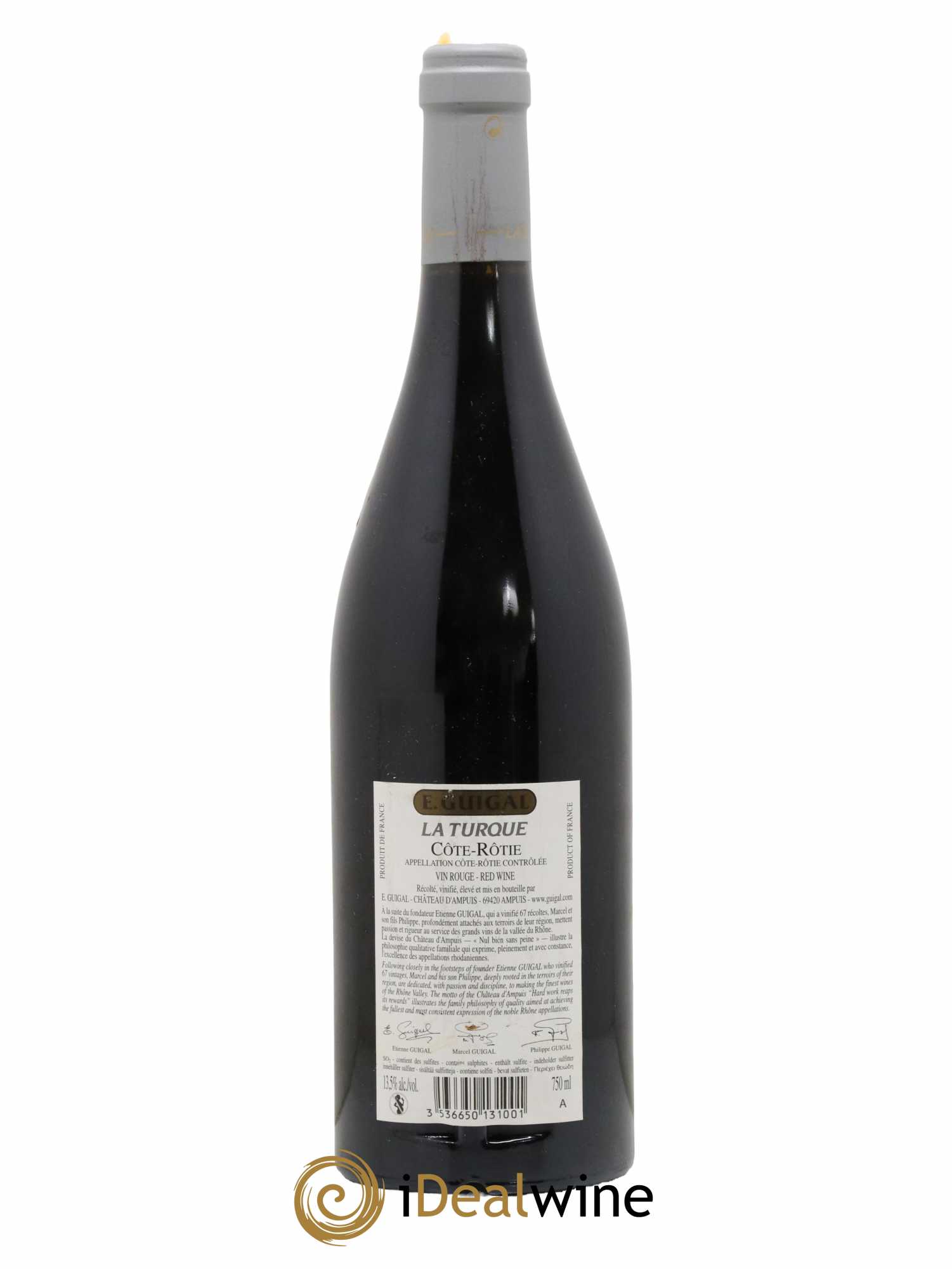 Côte-Rôtie La Turque Guigal 2010 - Lot of 1 bottle - 1