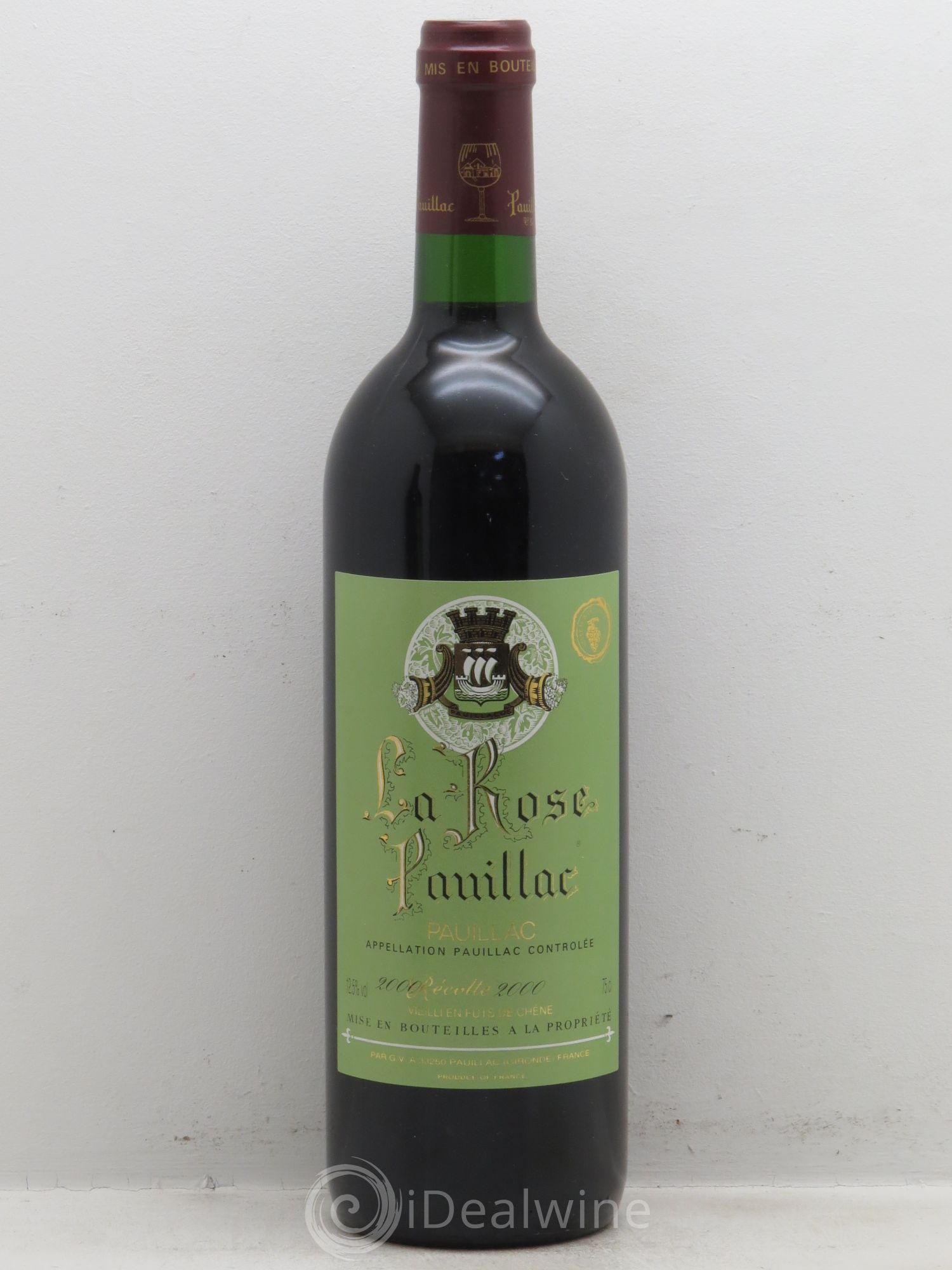 La Rose Pauillac 2000 - Lot de 6 bouteilles - 0
