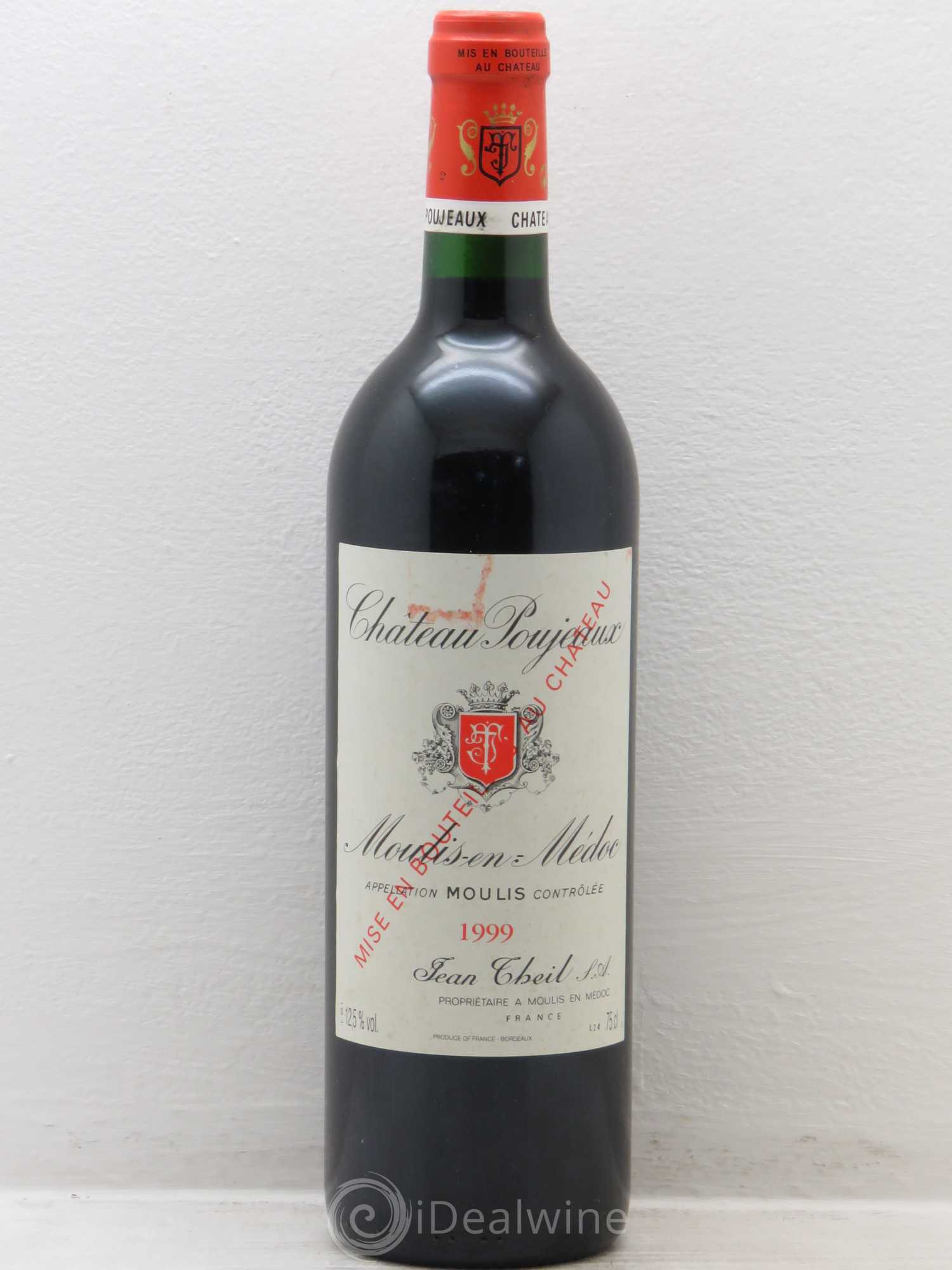 Château Poujeaux 1999 - Lot de 6 bouteilles - 0