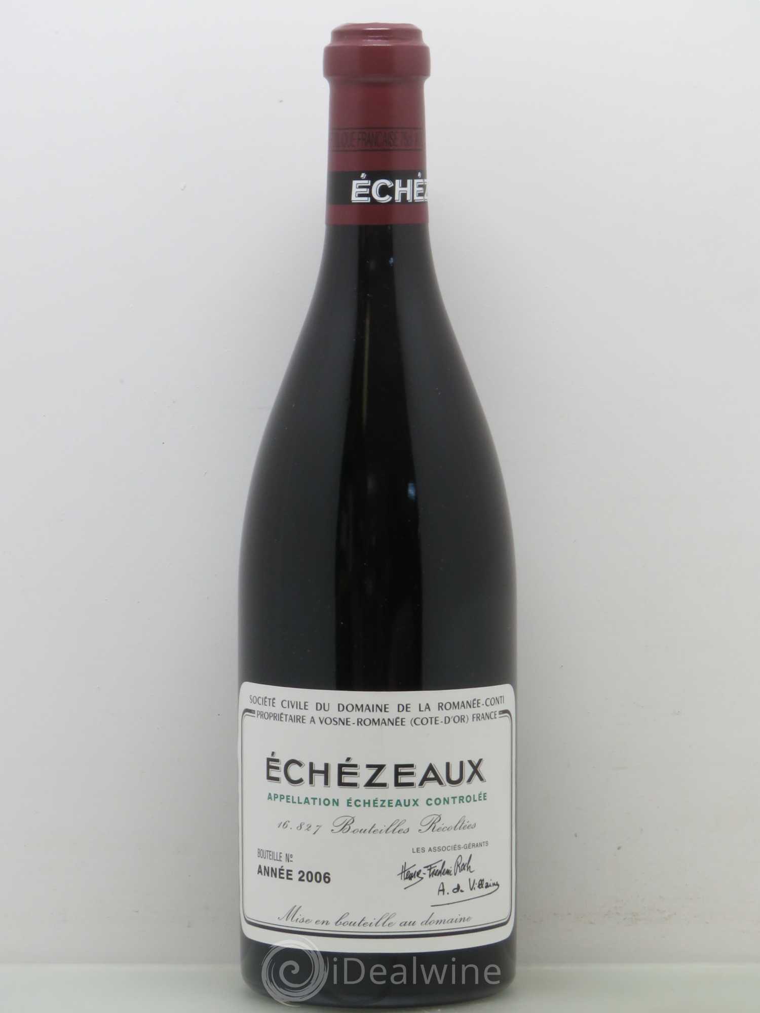 Echezeaux Grand Cru Domaine de la Romanée-Conti 2006 - Lot de 1 bouteille - 0