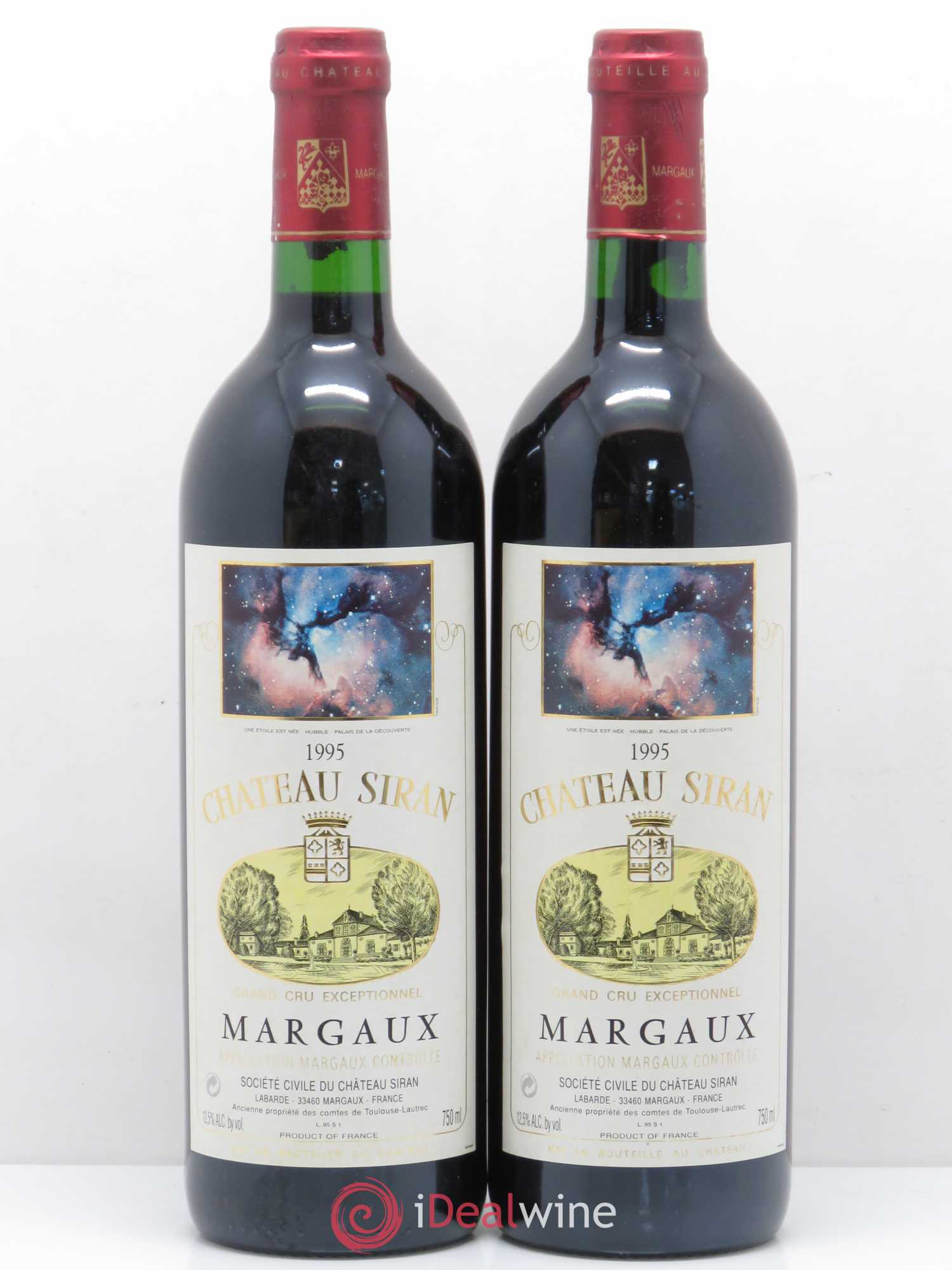 Château Siran 1995 - Lot de 2 bouteilles - 0