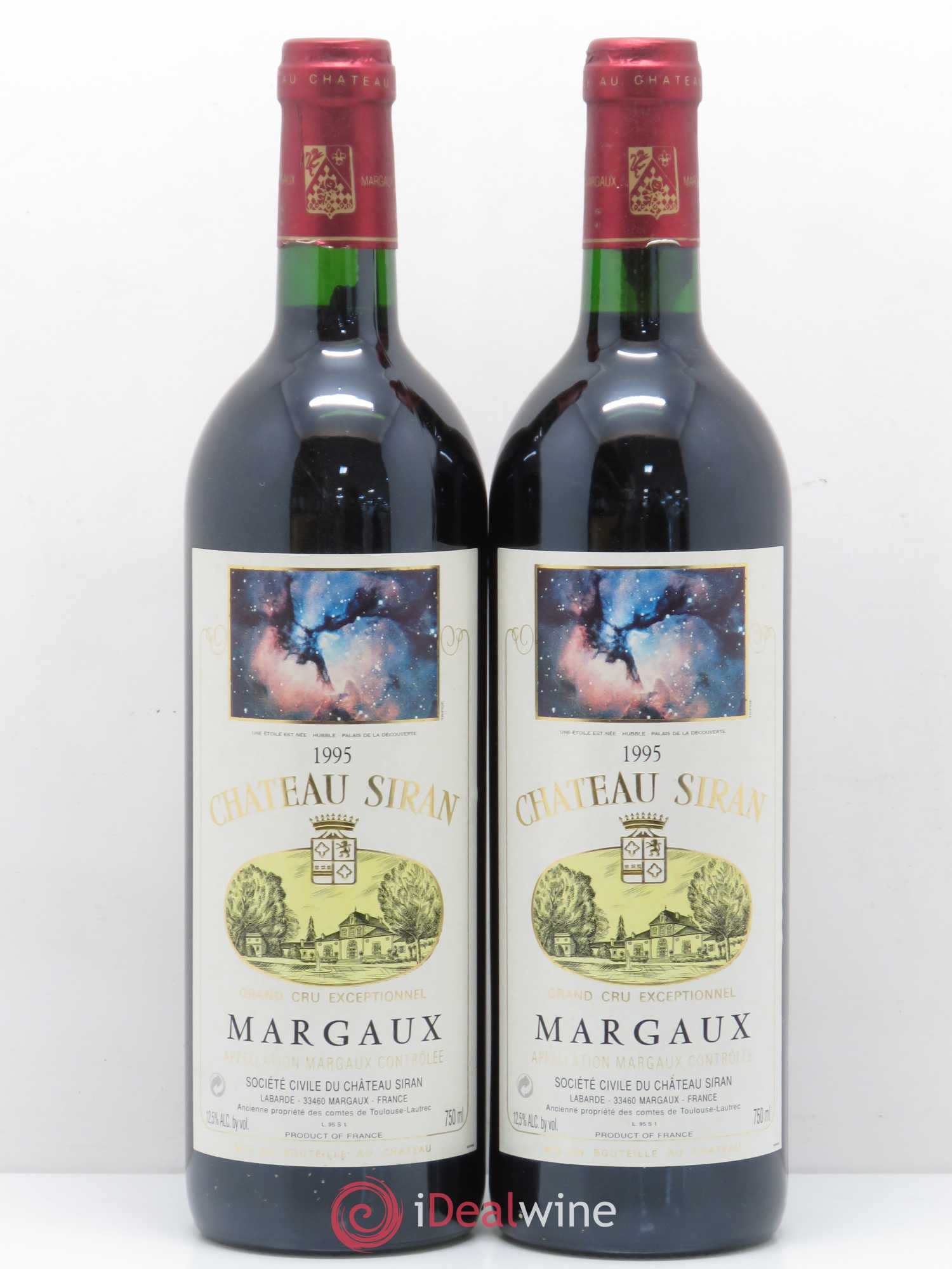 Château Siran 1995 - Lot de 2 bouteilles - 0