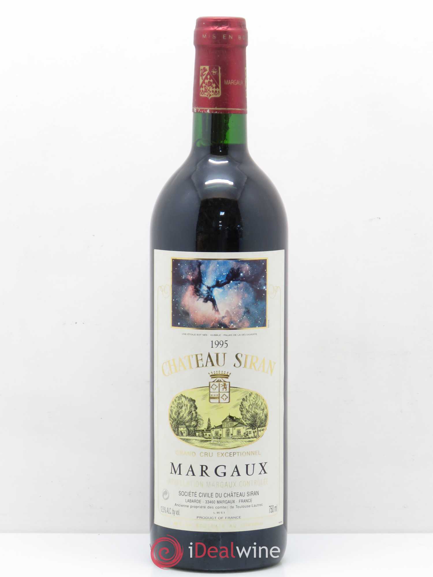 Château Siran 1995 - Lot de 1 bouteille - 0