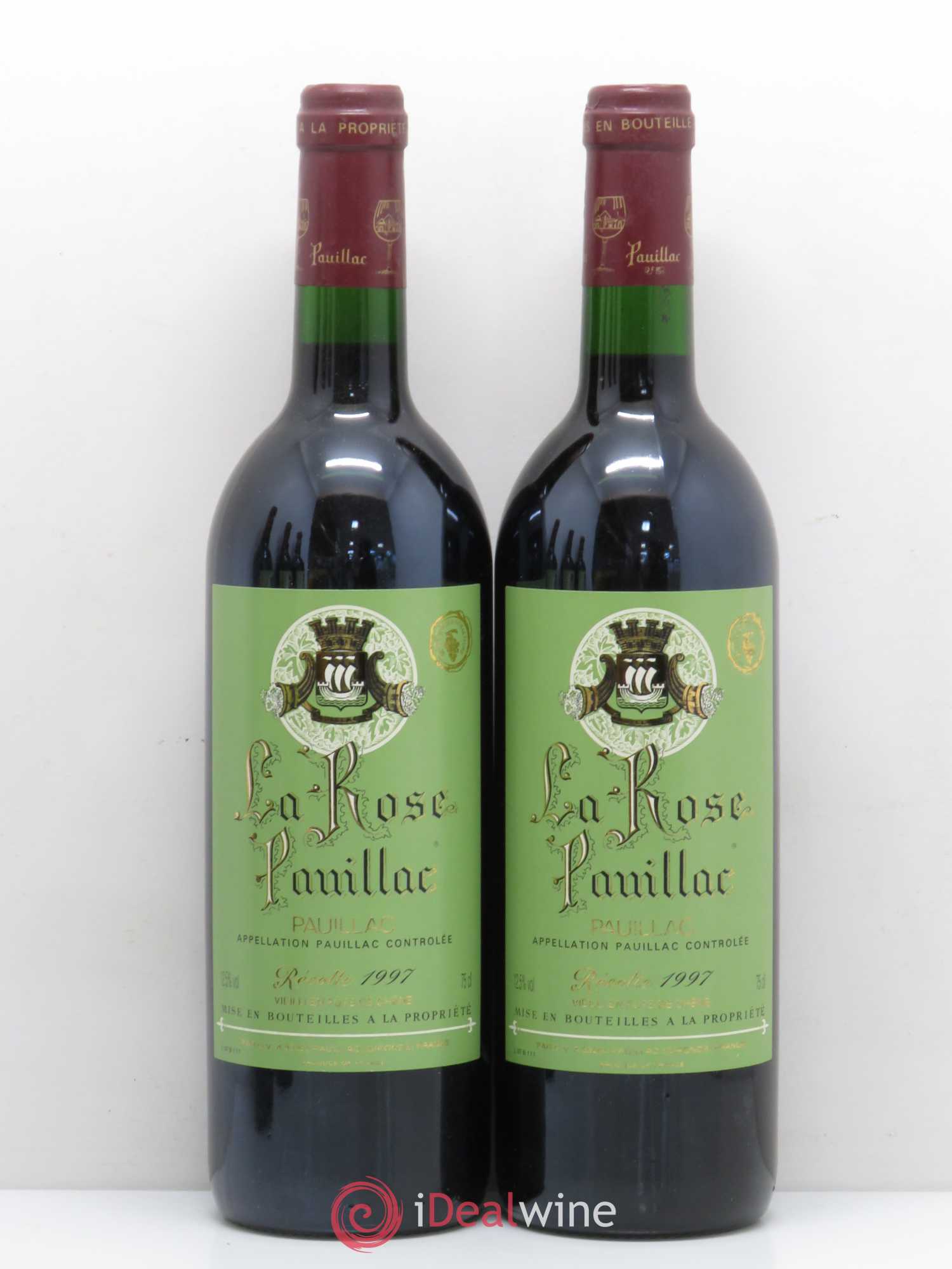 La Rose Pauillac 1997 - Lot de 5 bouteilles - 2