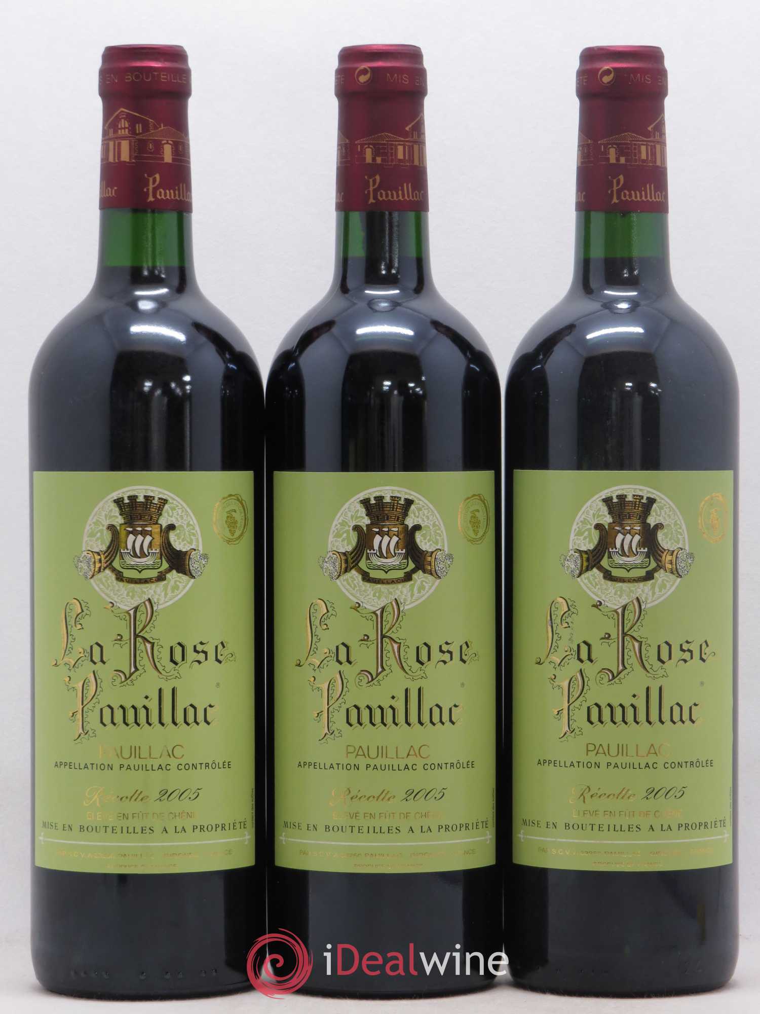 La Rose Pauillac 2005 - Lot de 6 bouteilles - 2