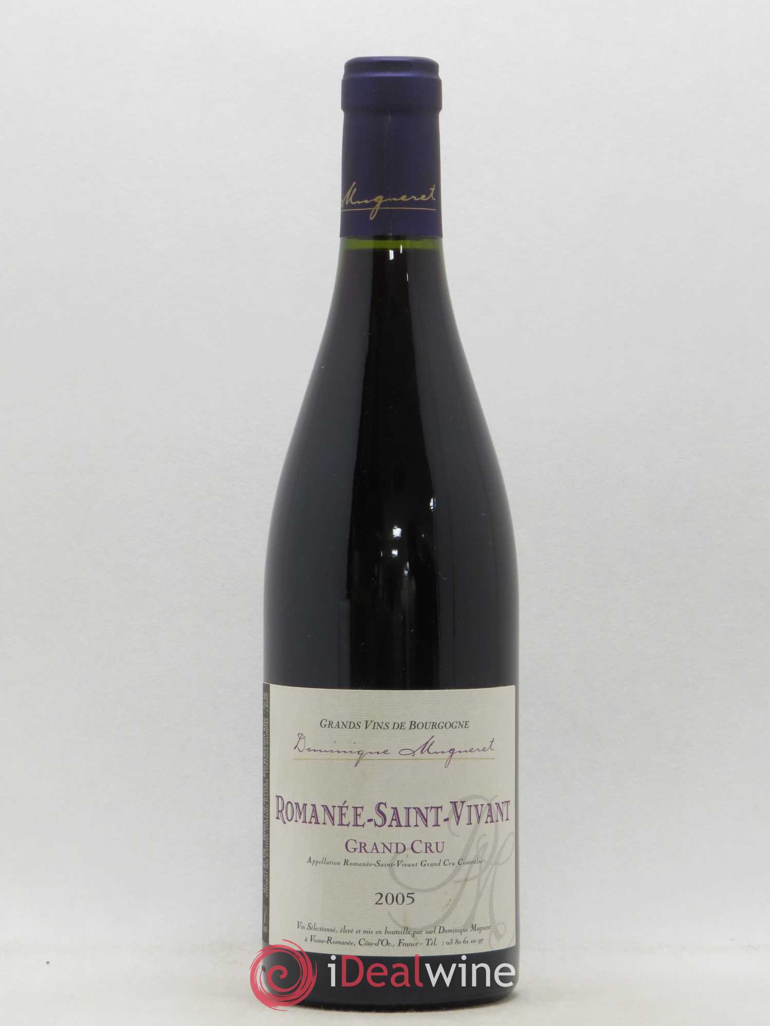 Romanée-Saint-Vivant Grand Cru Dominique Mugneret (Domaine) 2005 - Lot de 1 bouteille - 0